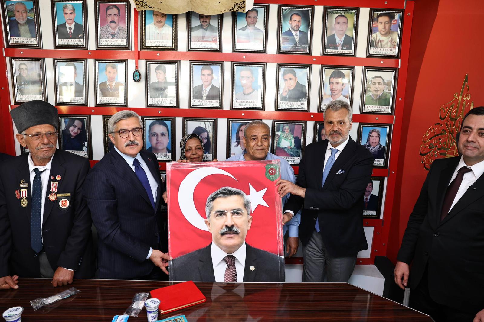 BAŞKAN ÖNTÜRK, REYHANLI ŞEHİTLERİ ANMA TÖRENİ’NE KATILDI