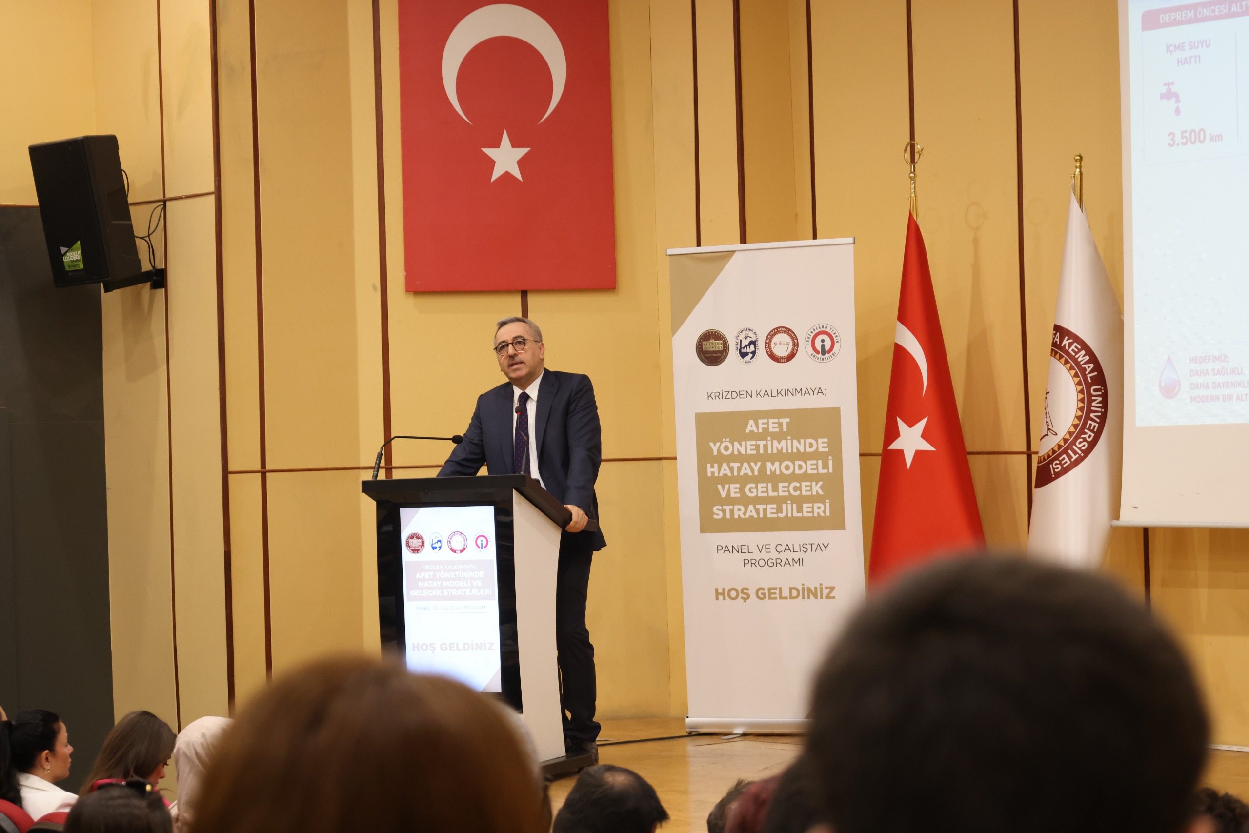 AFET YÖNETİMİNDE HATAY MODELİ ÇALIŞTAYI SÜRÜYOR