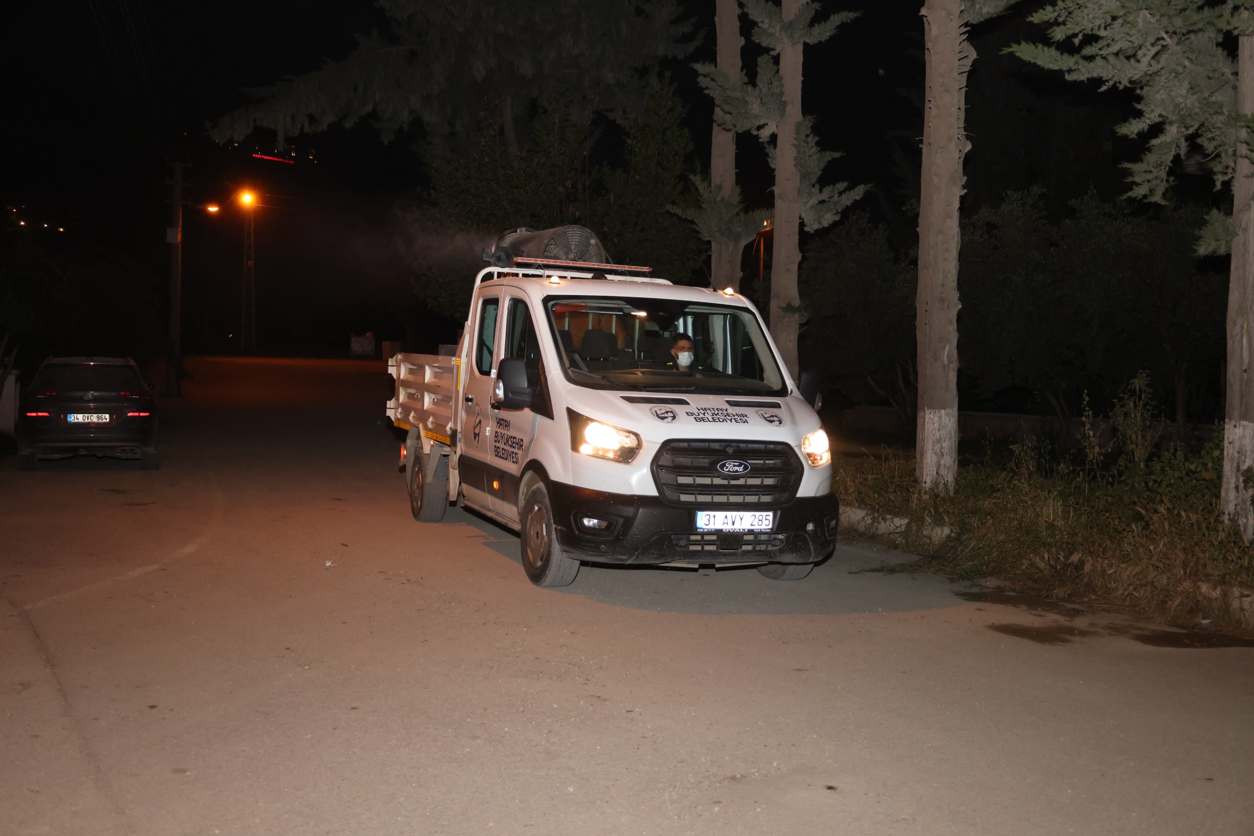HBB’NİN İLAÇLAMA FİLOSU GECE GÜNDÜZ HİZMET VERİYOR