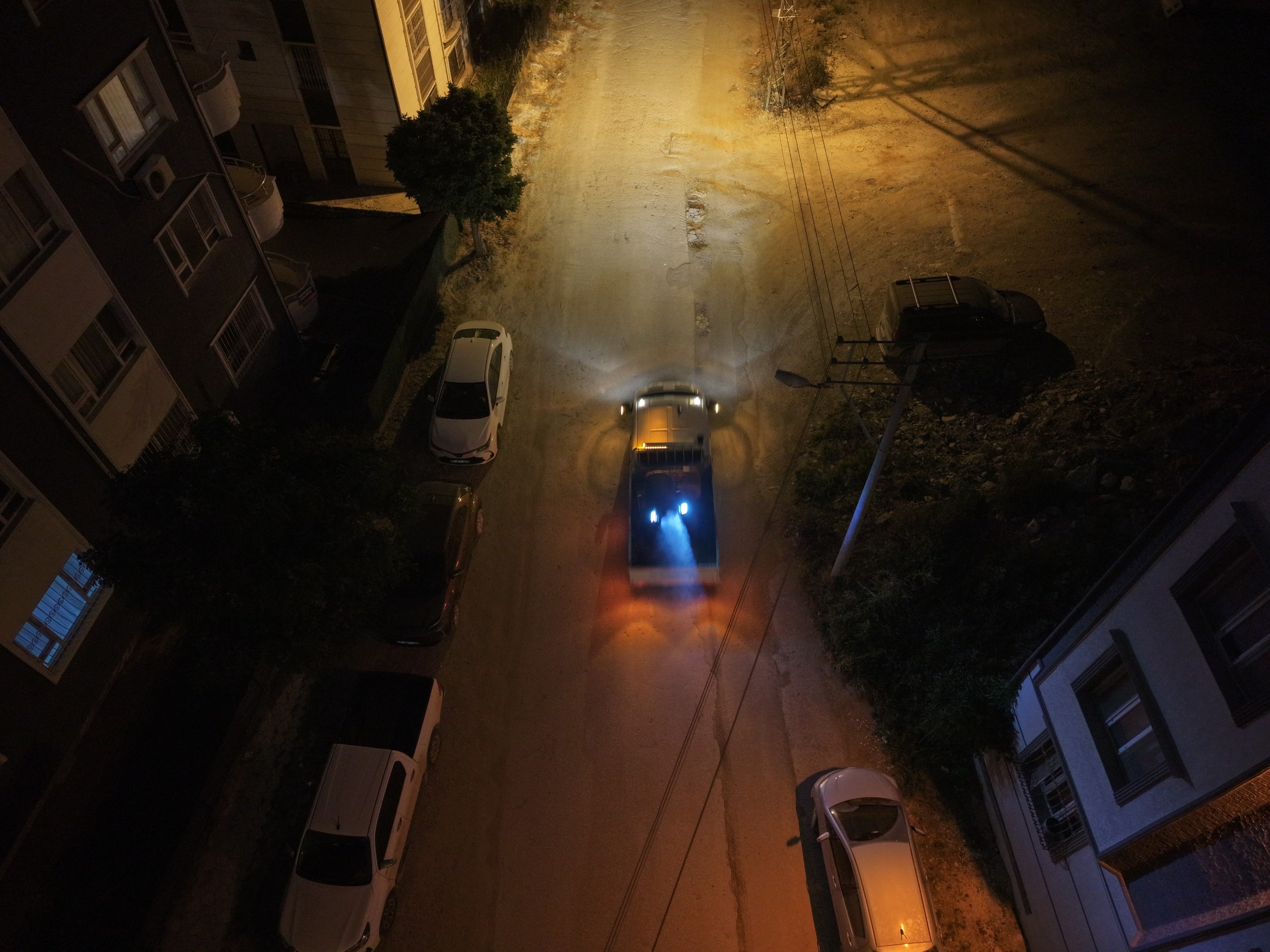 HBB’NİN İLAÇLAMA FİLOSU GECE GÜNDÜZ HİZMET VERİYOR