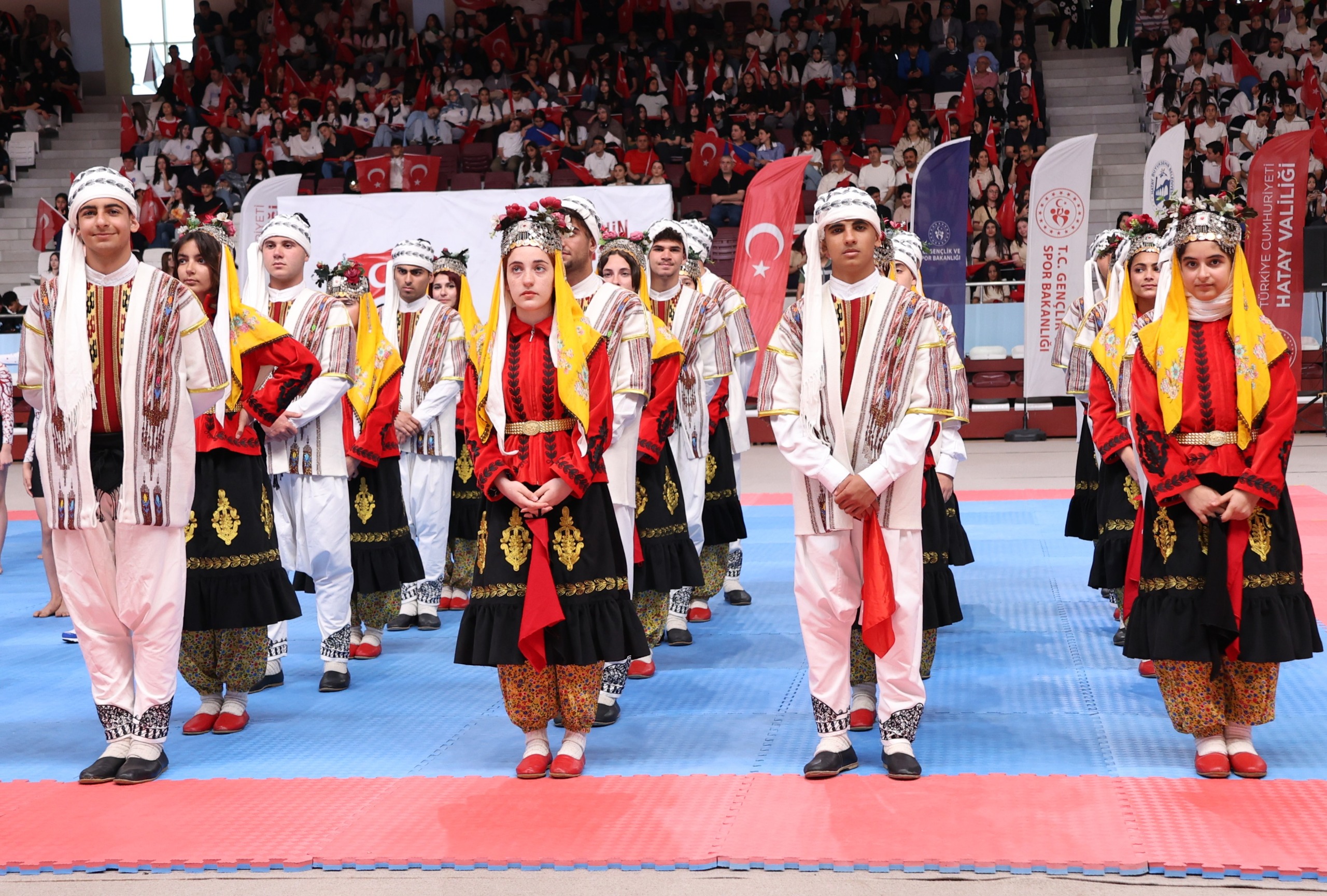 19 MAYIS ATATÜRK’Ü ANMA, GENÇLİK VE SPOR BAYRAMI HATAY’DA COŞKUYLA KUTLANDI