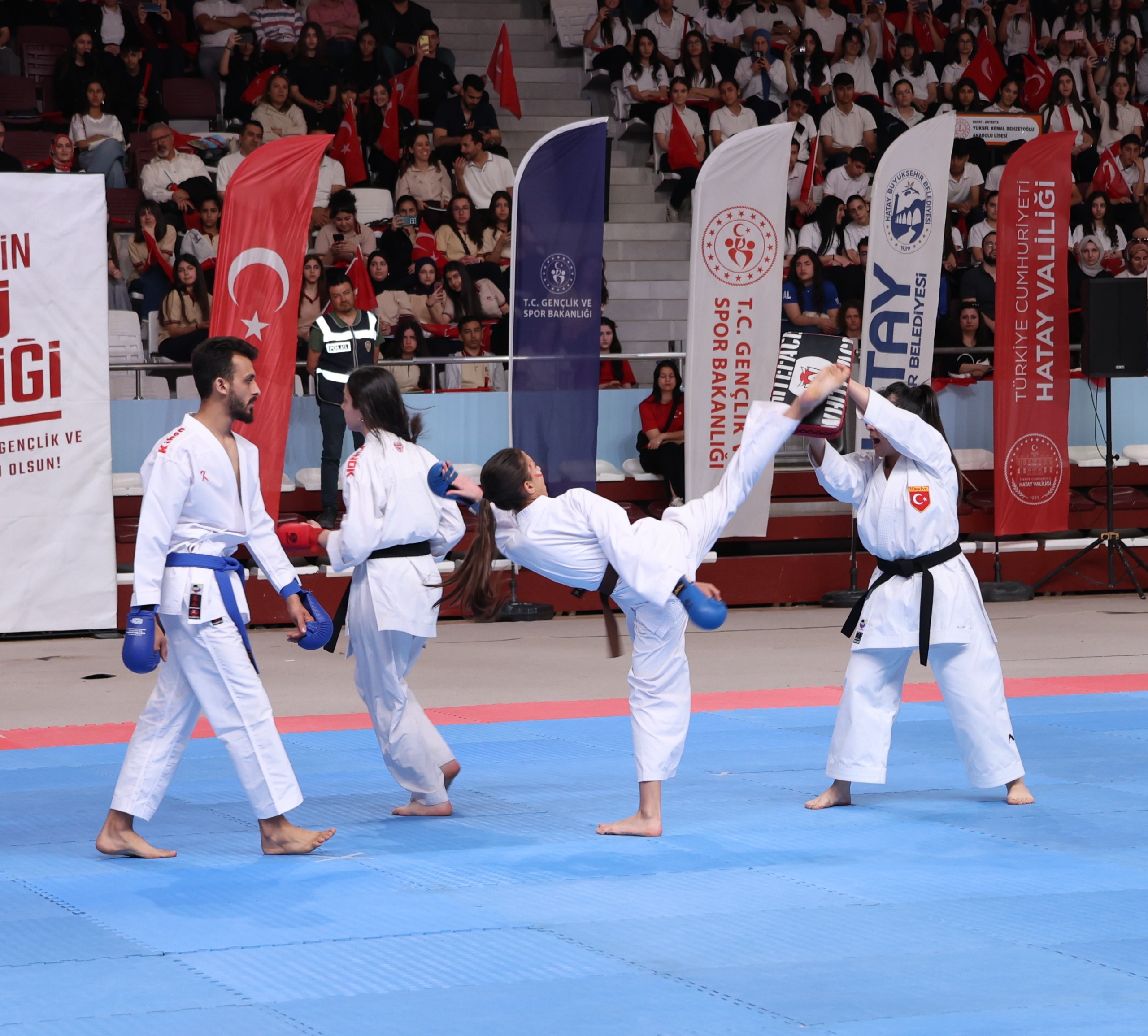 19 MAYIS ATATÜRK’Ü ANMA, GENÇLİK VE SPOR BAYRAMI HATAY’DA COŞKUYLA KUTLANDI