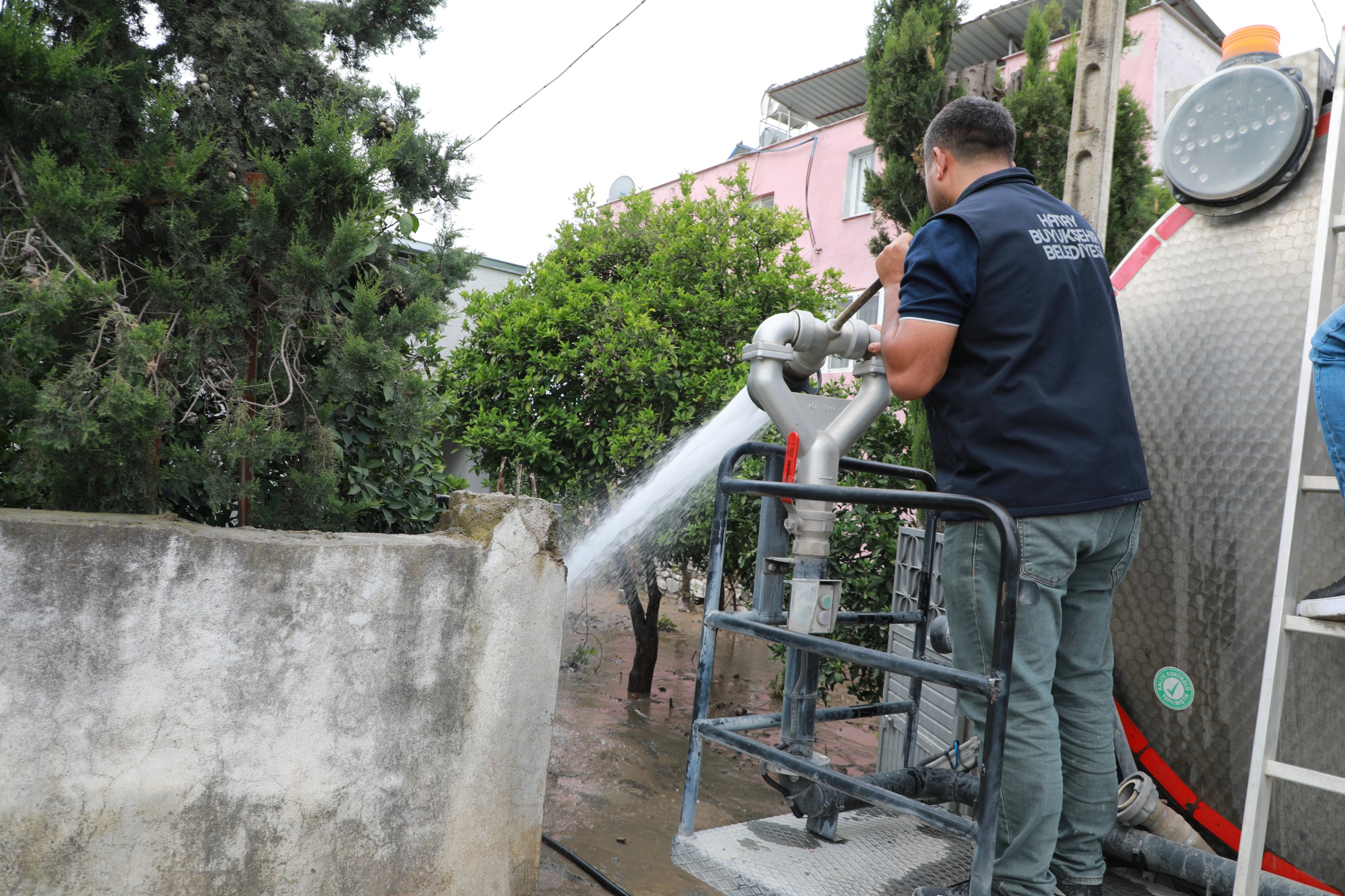 HBB EKİPLERİ DÖRTYOL’DA ÇALIŞMALARINI SÜRDÜRÜYOR