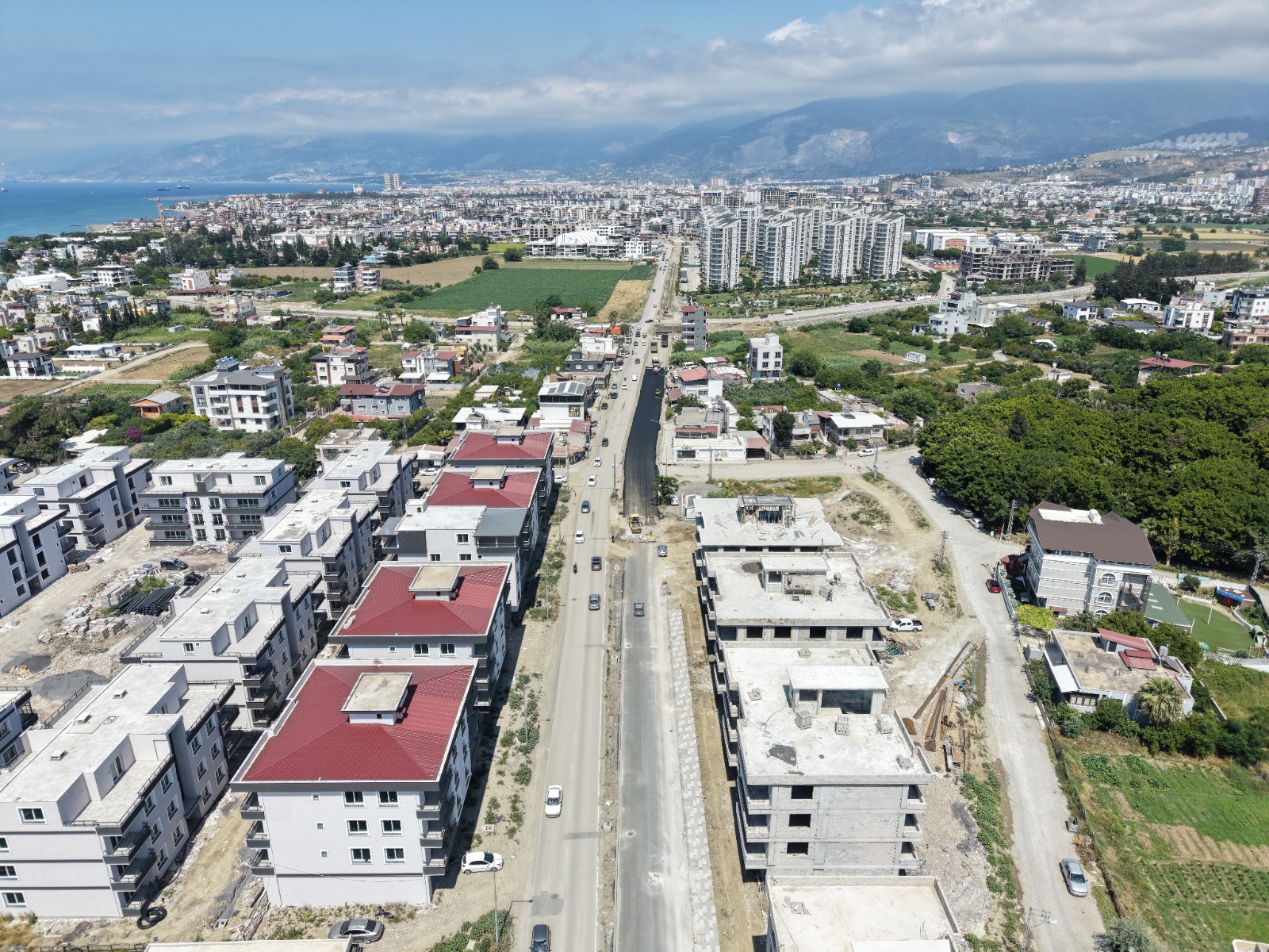 BAŞKAN ÖNTÜRK’TEN YOL ÇALIŞMASINDA İNCELEME