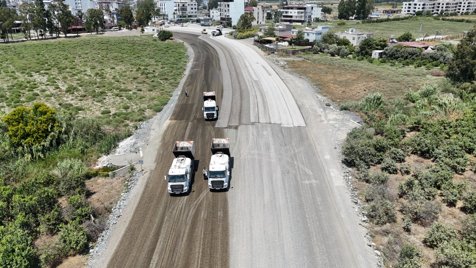HBB'DEN ARSUZ ÇETİLLİK ÇEVRE YOLU’NDA ULAŞIMI RAHATLATAN HAMLE
