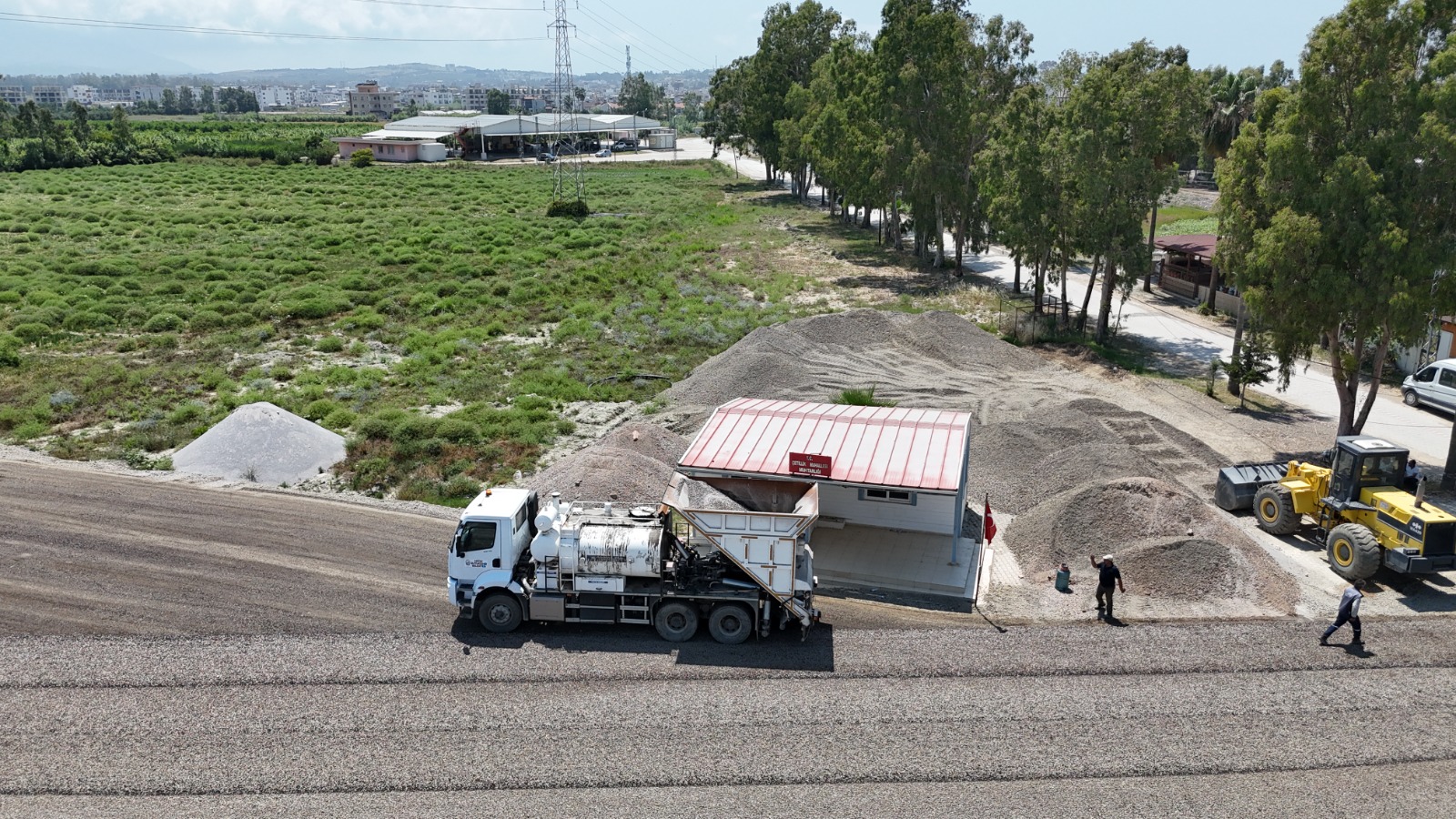 HBB'DEN ARSUZ ÇETİLLİK ÇEVRE YOLU’NDA ULAŞIMI RAHATLATAN HAMLE