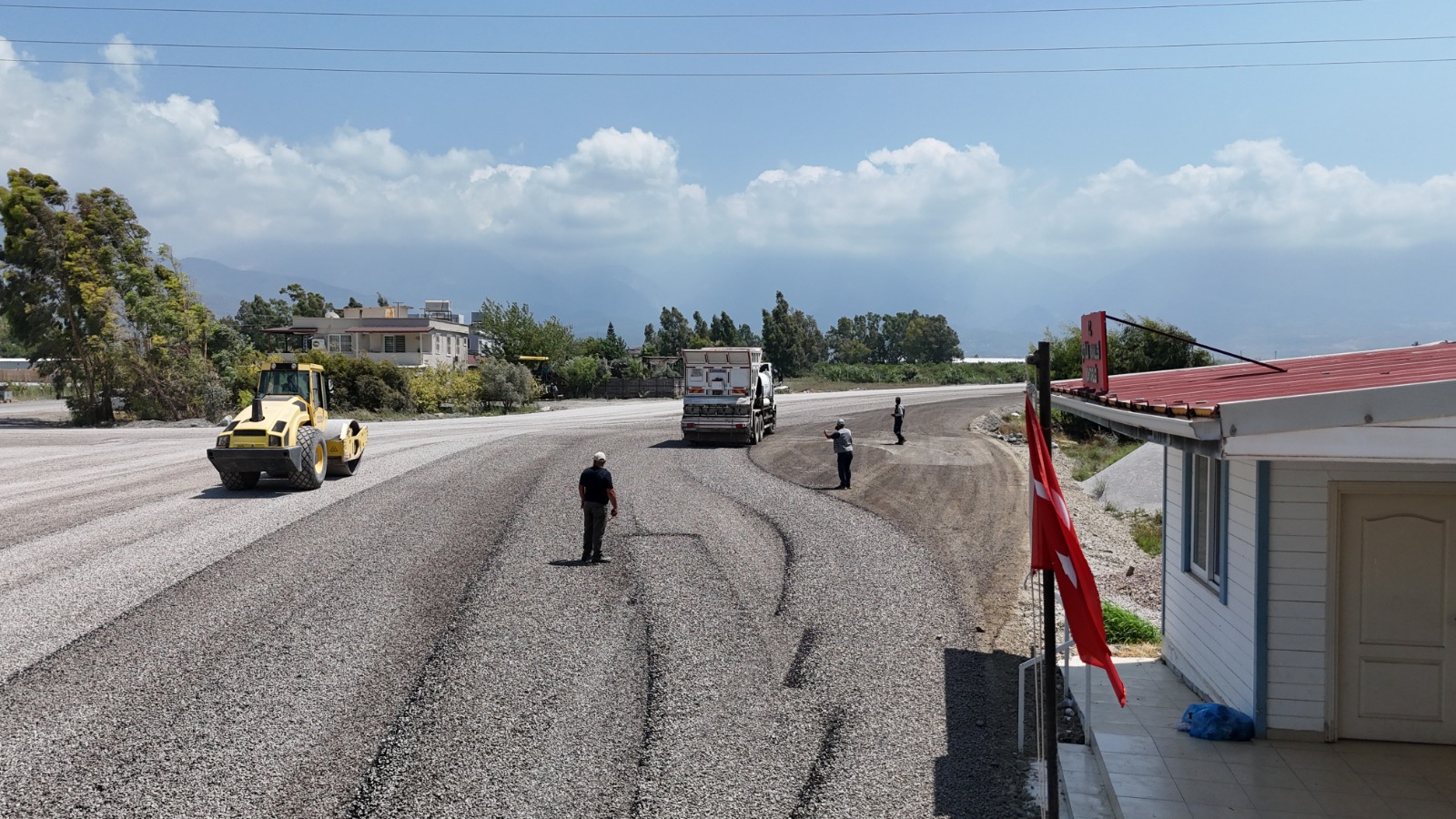 HBB'DEN ARSUZ ÇETİLLİK ÇEVRE YOLU’NDA ULAŞIMI RAHATLATAN HAMLE