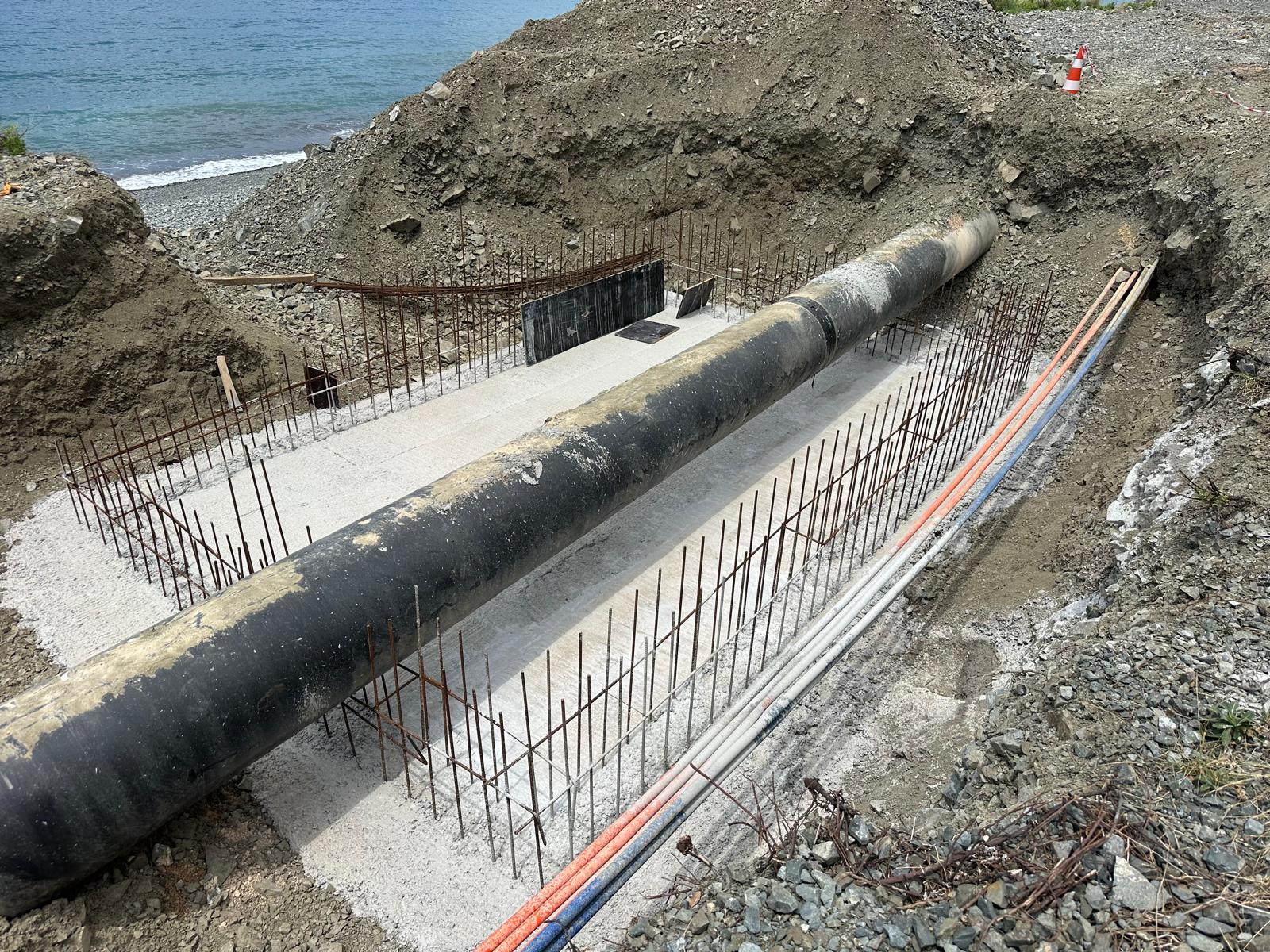 AKÇAY İSALE HATTINDA ÇALIŞMALAR SON AŞAMAYA GELDİ