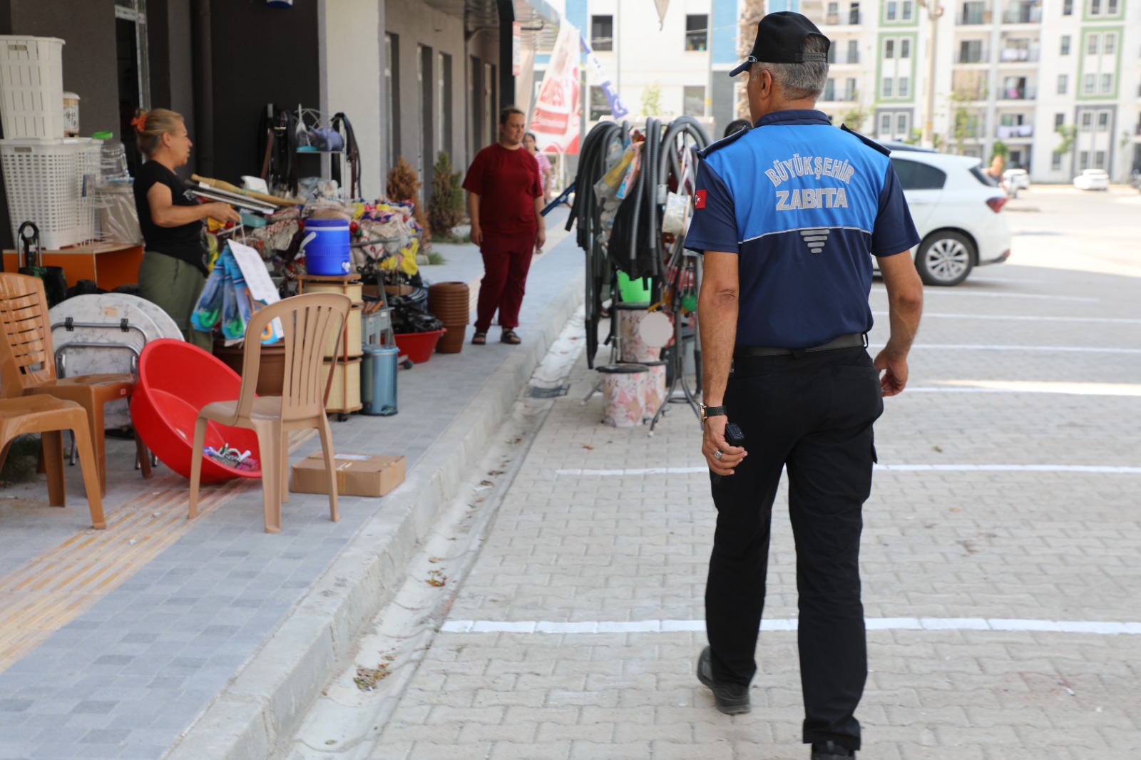 HBB’DEN KALDIRIM İŞGALLERİNE DENETİM 