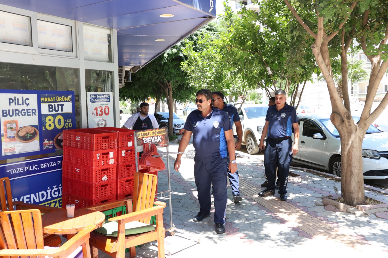 HBB’DEN KALDIRIM İŞGALLERİNE DENETİM 