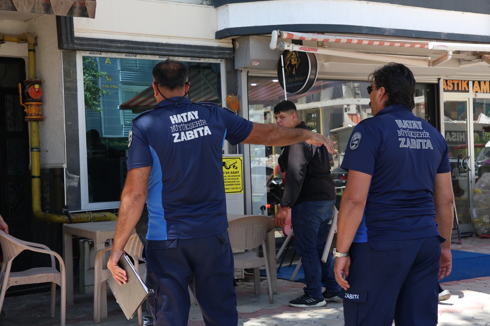 HBB’DEN KALDIRIM İŞGALLERİNE DENETİM 