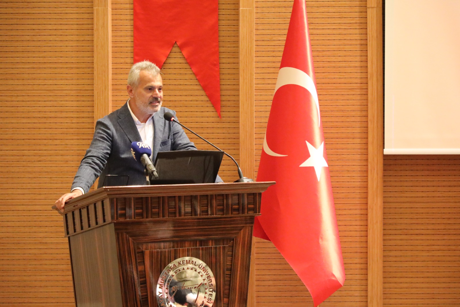 15 TEMMUZ RUHU HATAY’DA DÜZENLENEN SÖYLEŞİDE YAŞATILDI