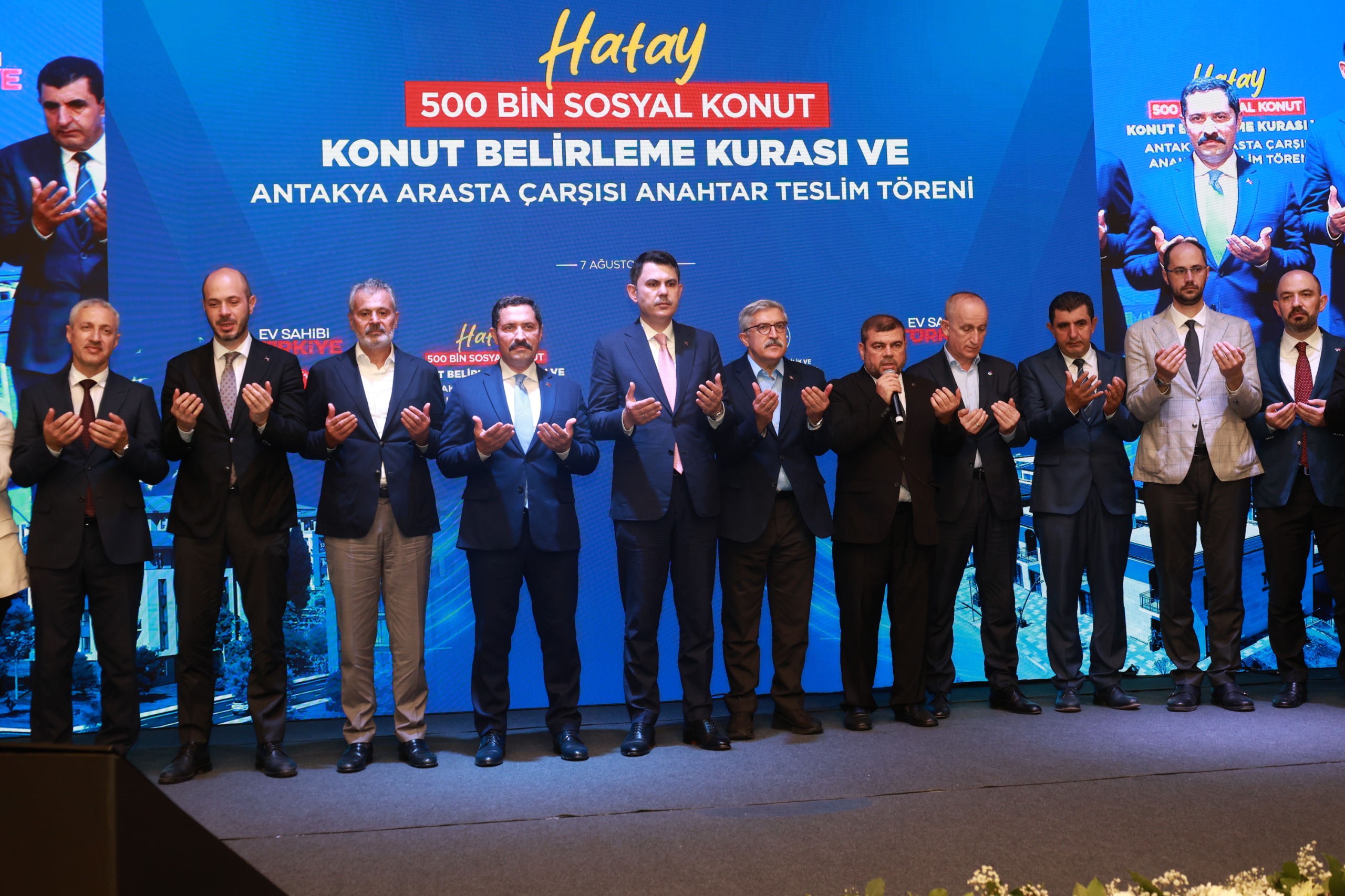 “EV SAHİBİ TÜRKİYE 500 BİN SOSYAL KONUT PROJESİ” KAPSAMINDA HATAY'DA YENİ ADIM