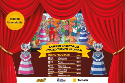 ENERJİMİ KORUYORUM ÇOCUK TİYATROSU HATAY’DA