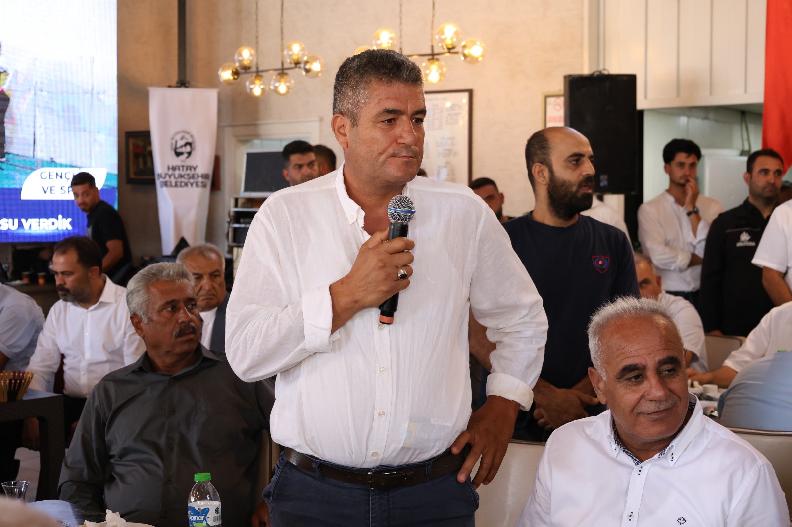 BAŞKAN ÖNTÜRK ALTINÖZÜLÜ MUHTARLARLA BULUŞTU