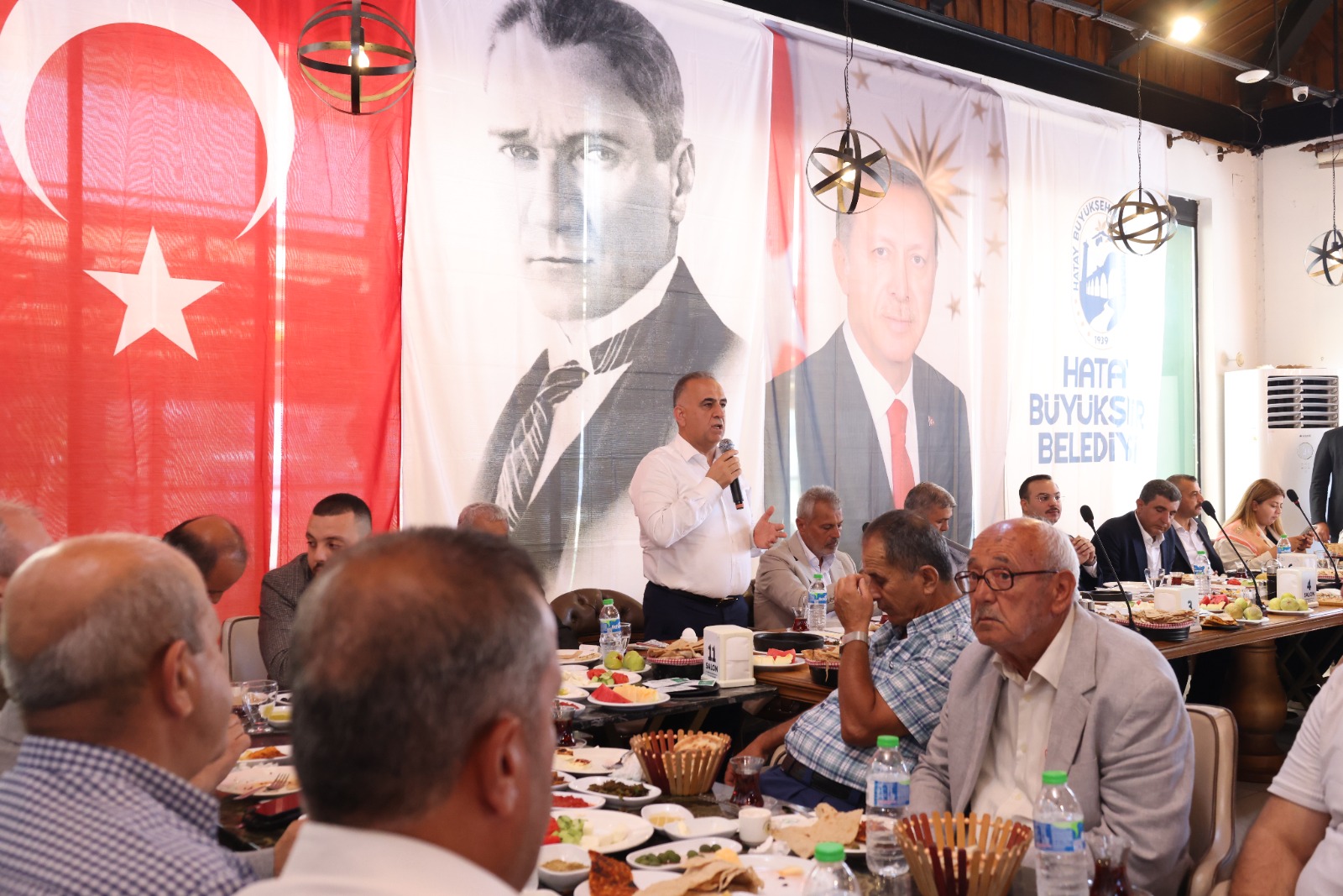 BAŞKAN ÖNTÜRK ALTINÖZÜLÜ MUHTARLARLA BULUŞTU