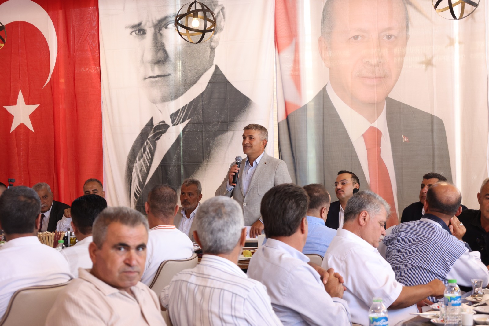BAŞKAN ÖNTÜRK ALTINÖZÜLÜ MUHTARLARLA BULUŞTU