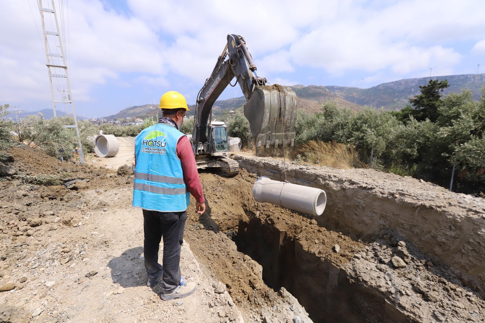 SAMANDAĞ’DA ATIK SULAR MODERN YÖNTEMLERLE ARITILACAK