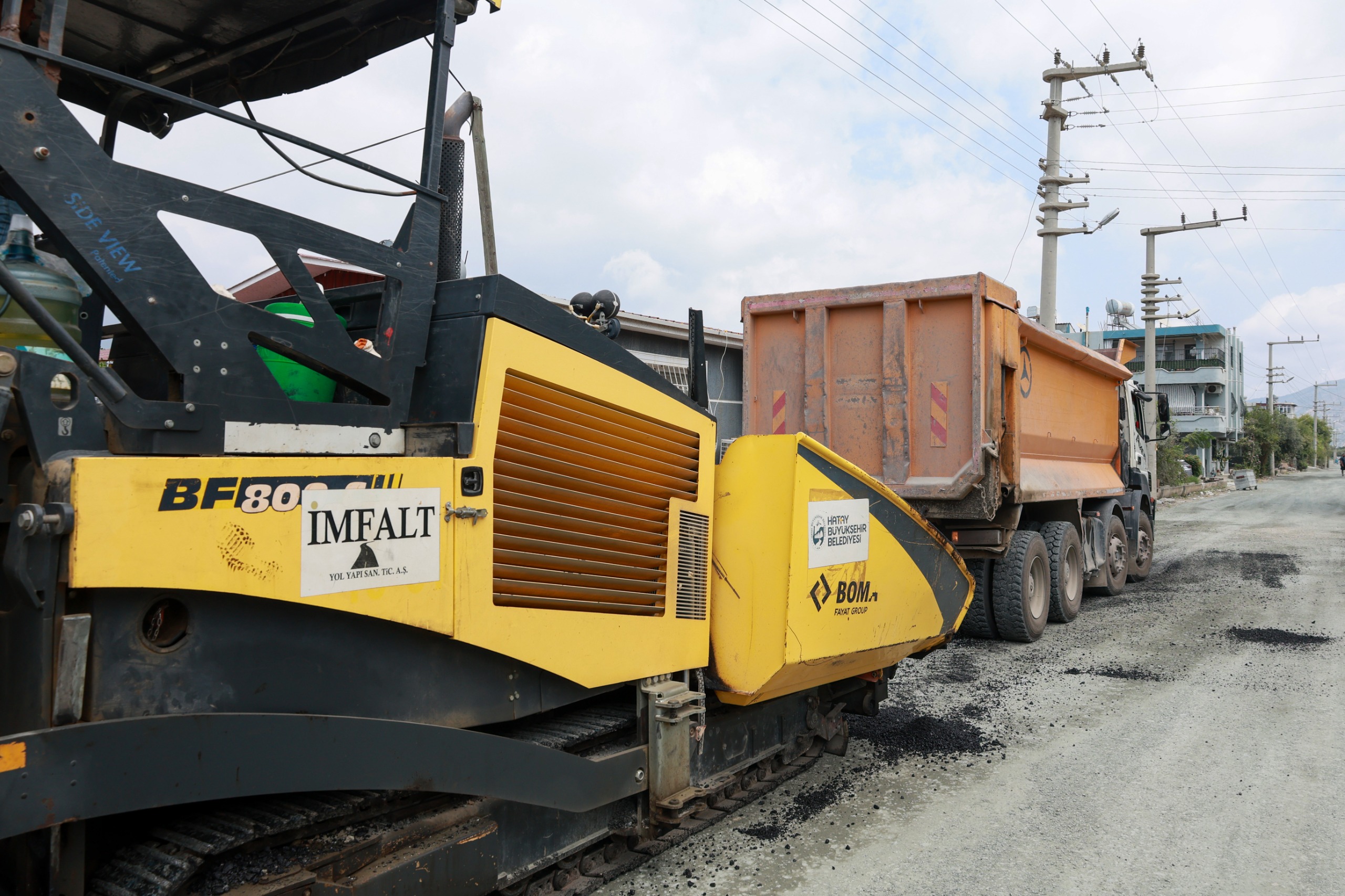 HBB’DEN YENİMAHALLEYE YENİ YOL