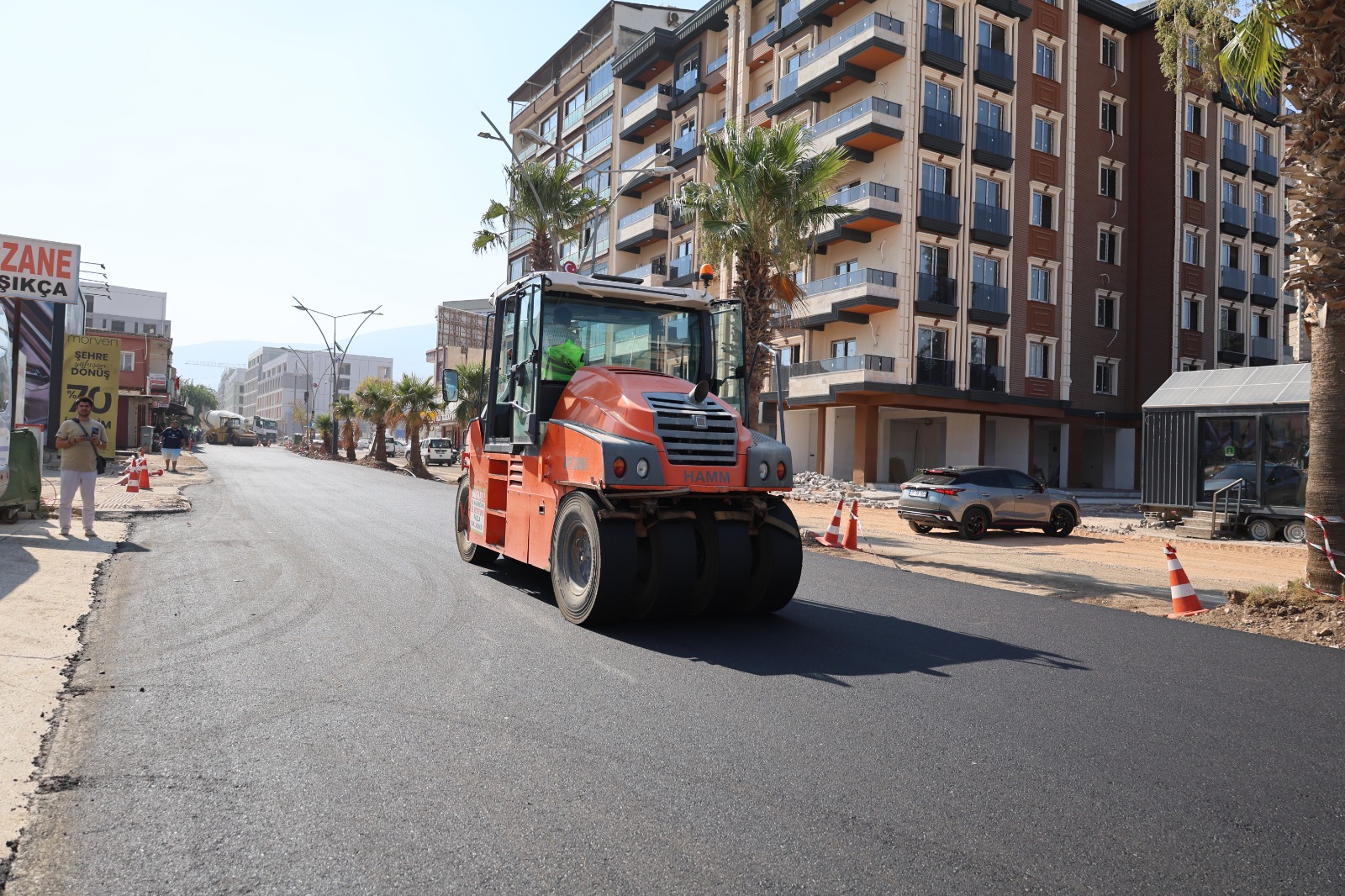 HBB’DEN KIRIKHAN’DA ULAŞIMI GÜÇLENDİREN ÇALIŞMALAR