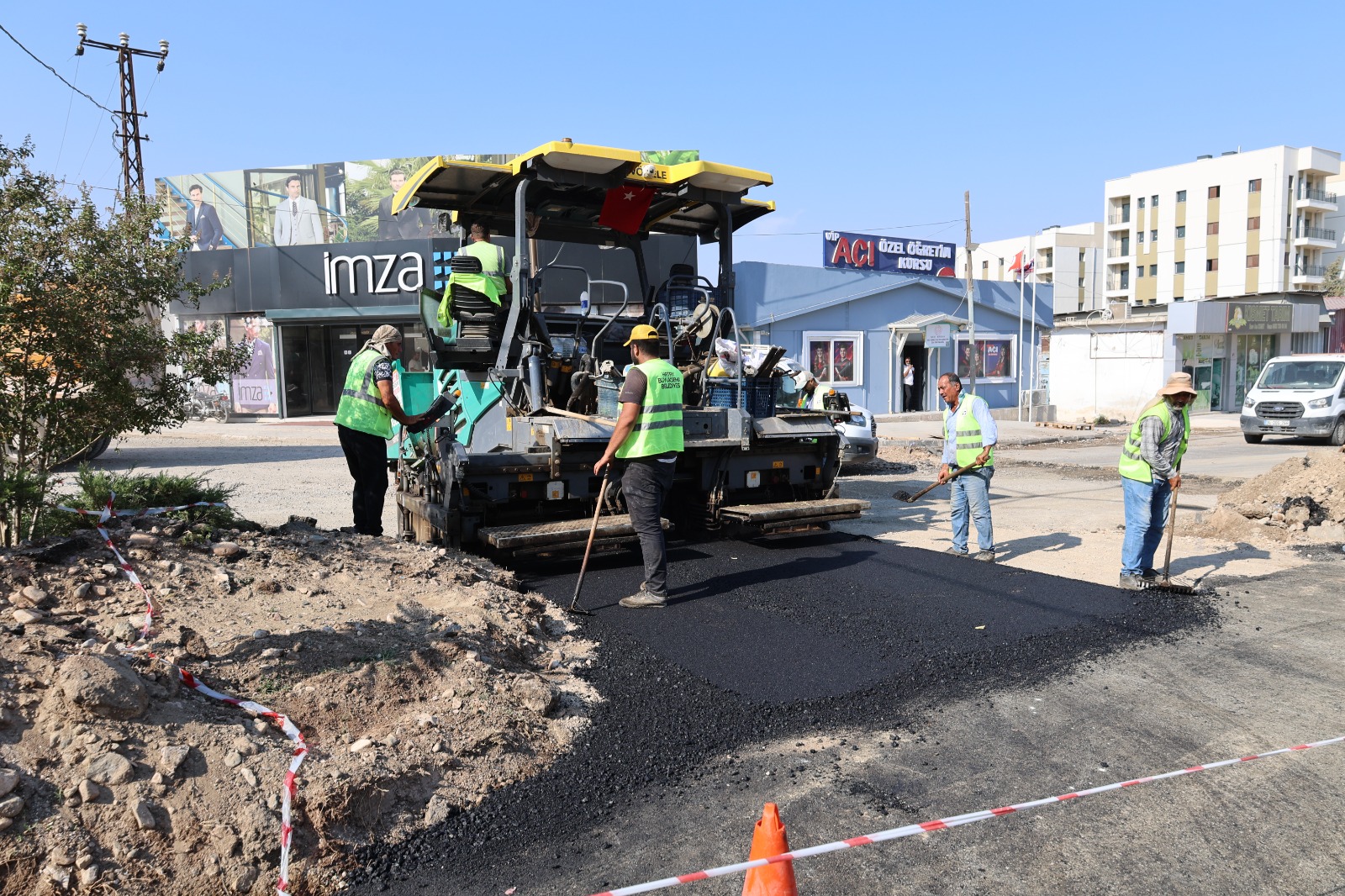 HBB’DEN KIRIKHAN’DA ULAŞIMI GÜÇLENDİREN ÇALIŞMALAR
