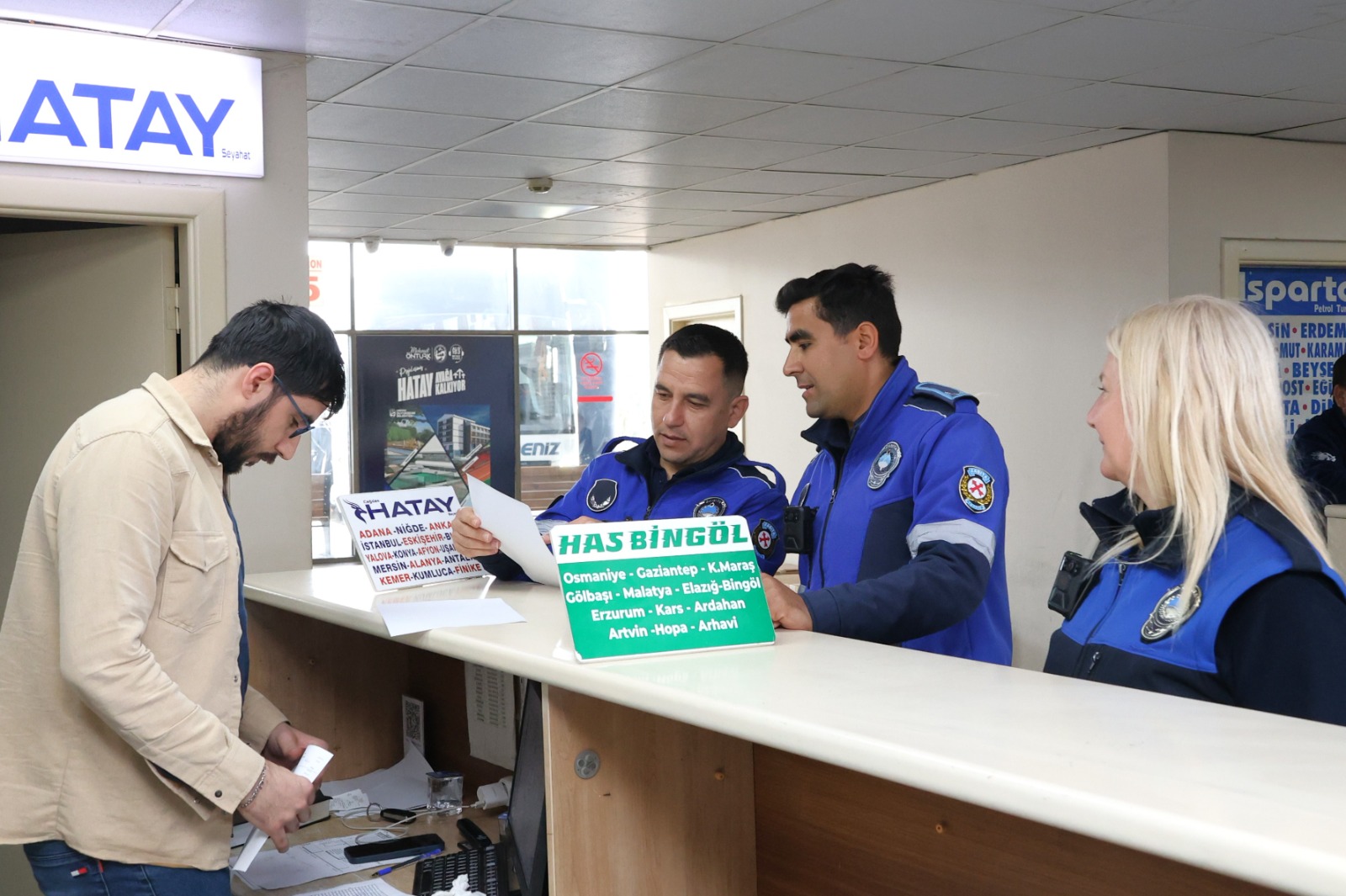 HATAY’IN HER NOKTASINDA HBB ZABITASI VAR