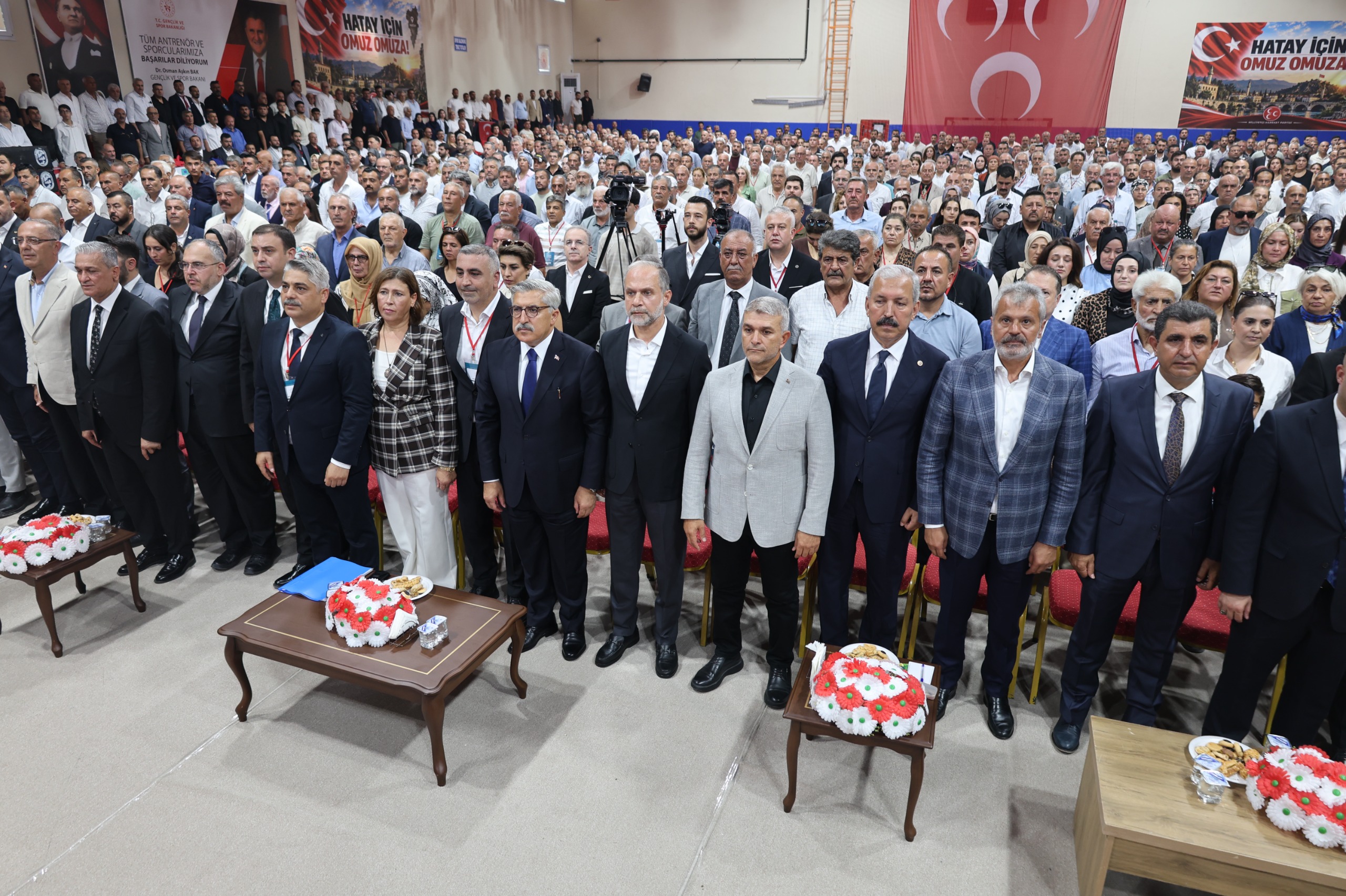 BAŞKAN ÖNTÜRK, MHP İL KONGRESİ’NE KATILDI
