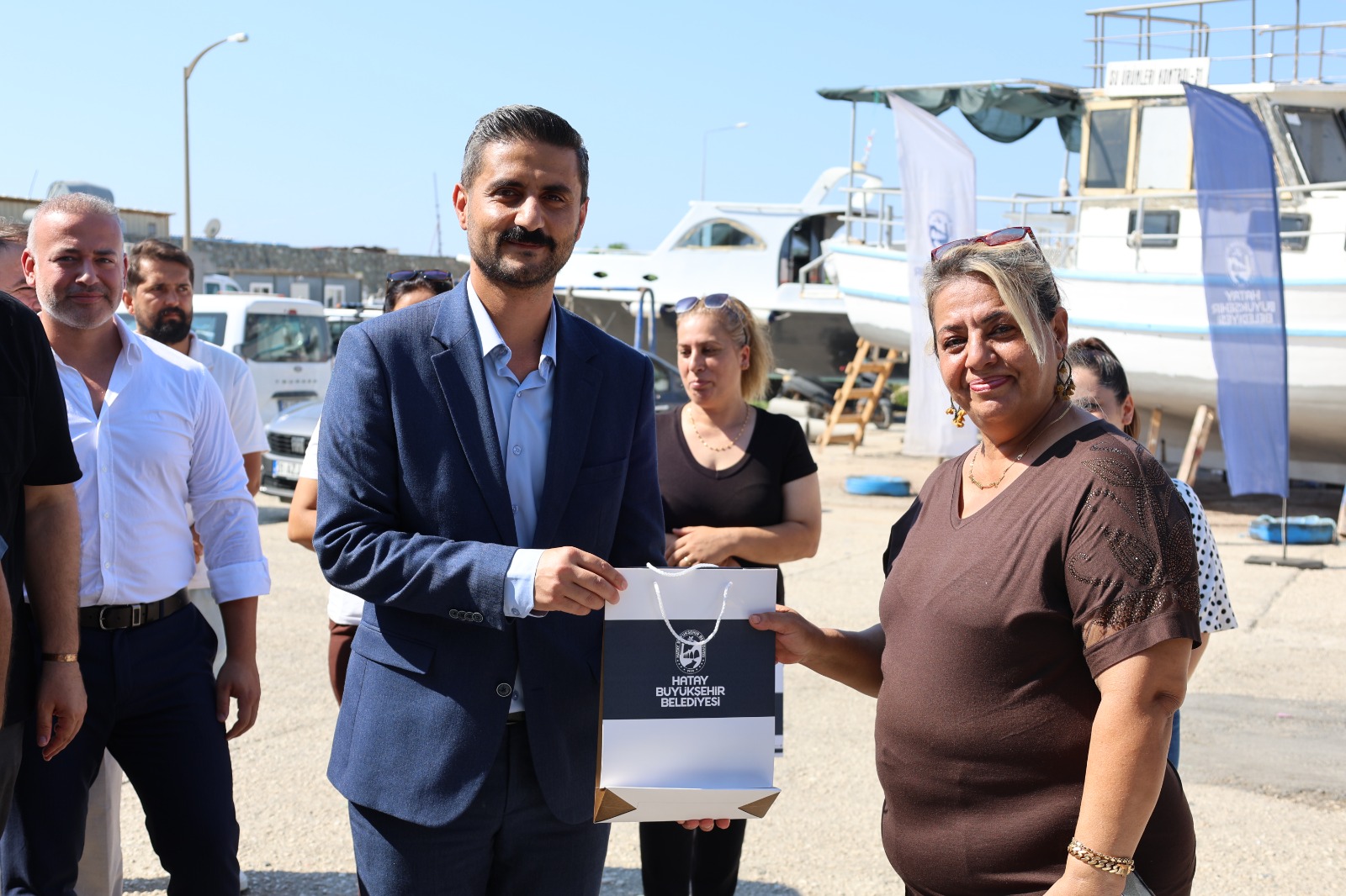 HBB’DEN SAMANDAĞ’DA ÜRETİME VE İSTİHDAMA DESTEK