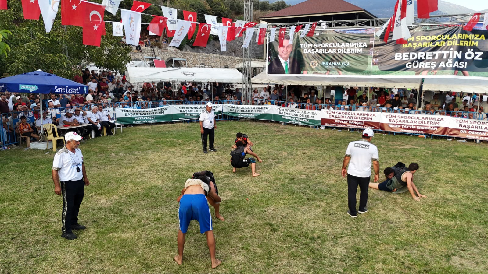 BELEN’DE 15. YAYLA ŞENLİĞİ KAPSAMINDA ABA GÜREŞLERİ DÜZENLENDİ