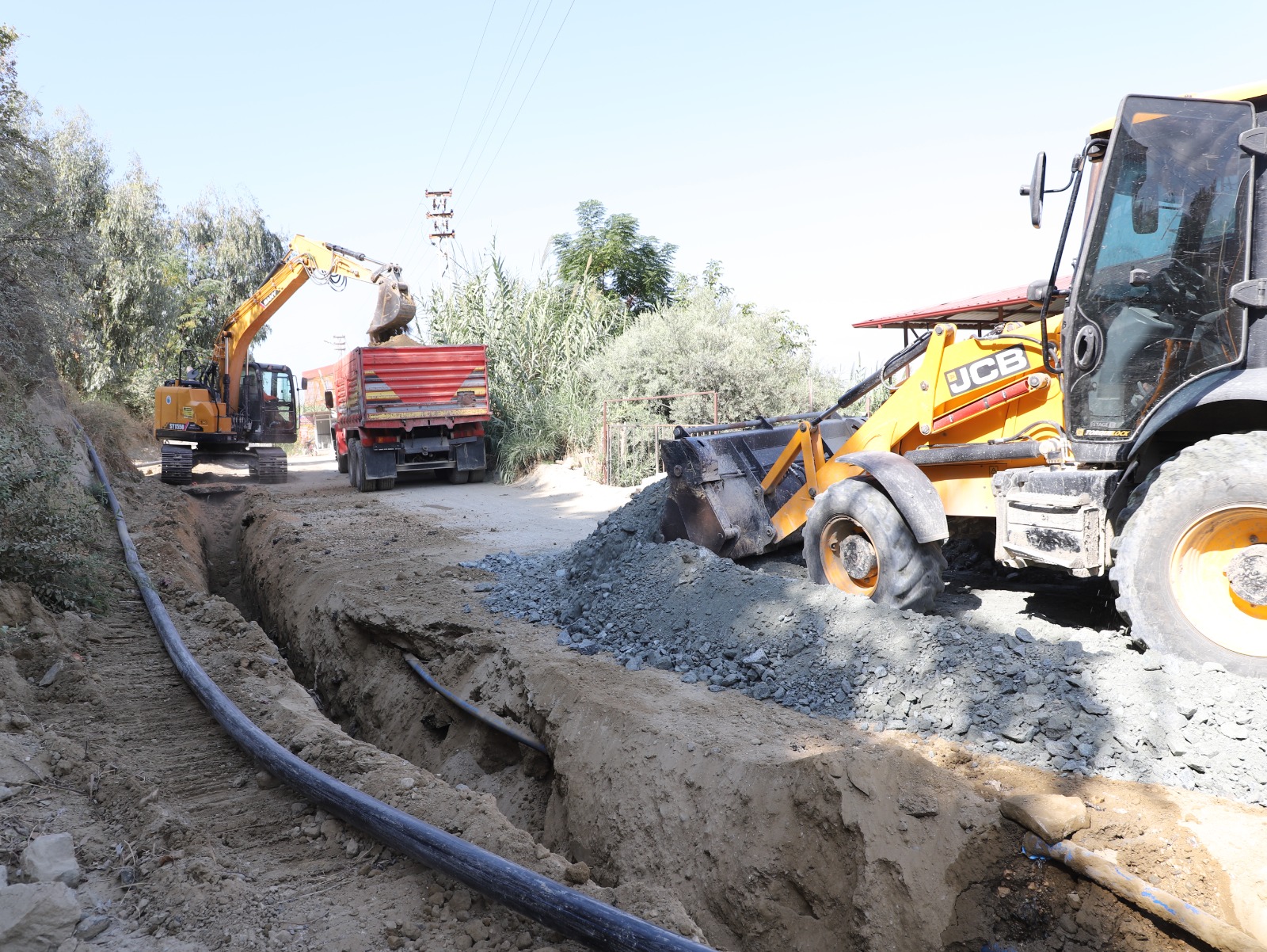 TEKEBAŞI İÇME SUYU PROJESİYLE 8 MAHALLEYE YENİ İÇME SUYU ALTYAPISI