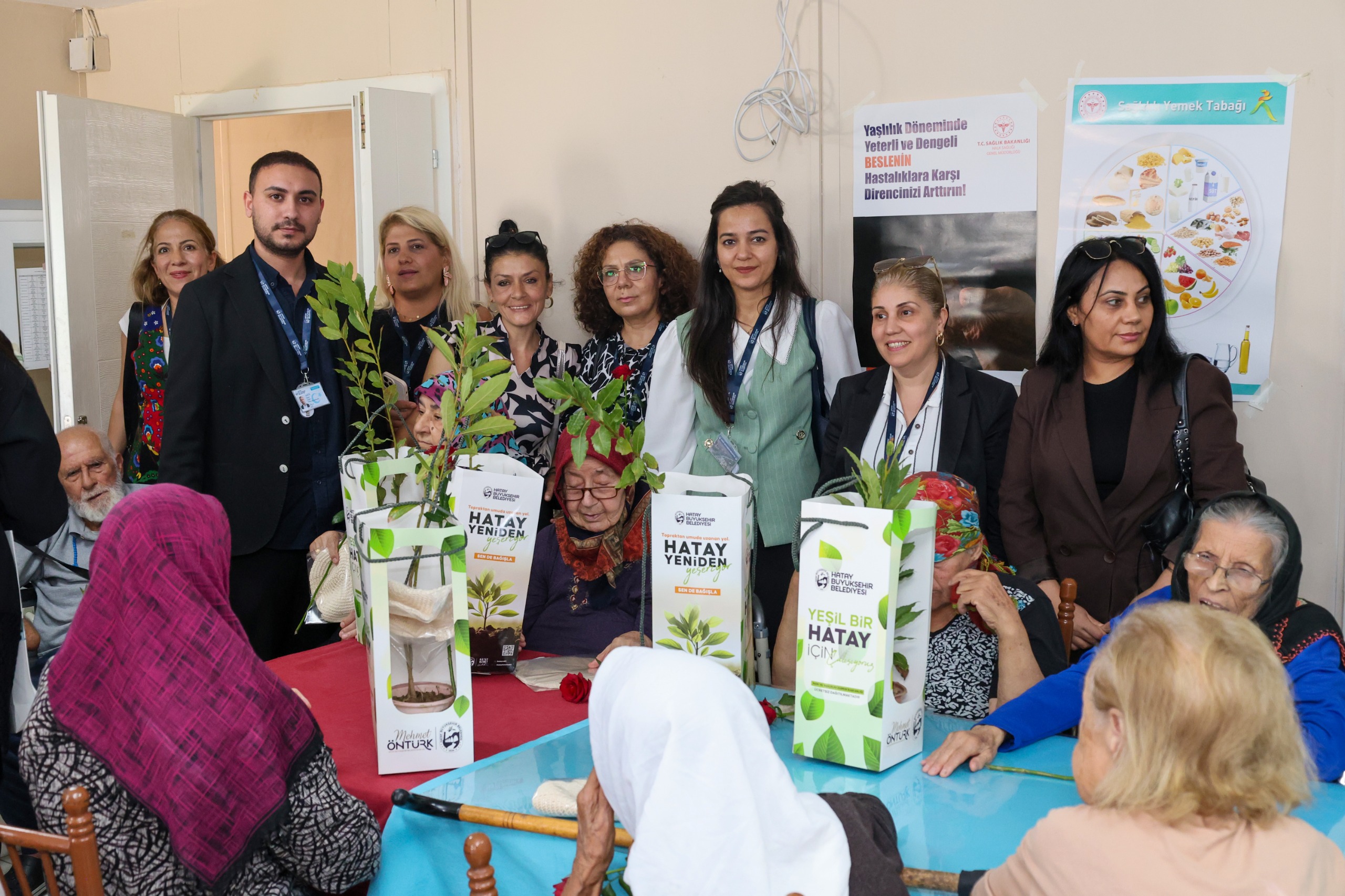 HBB’DEN YAŞLILARA VEFA ZİYARETİ