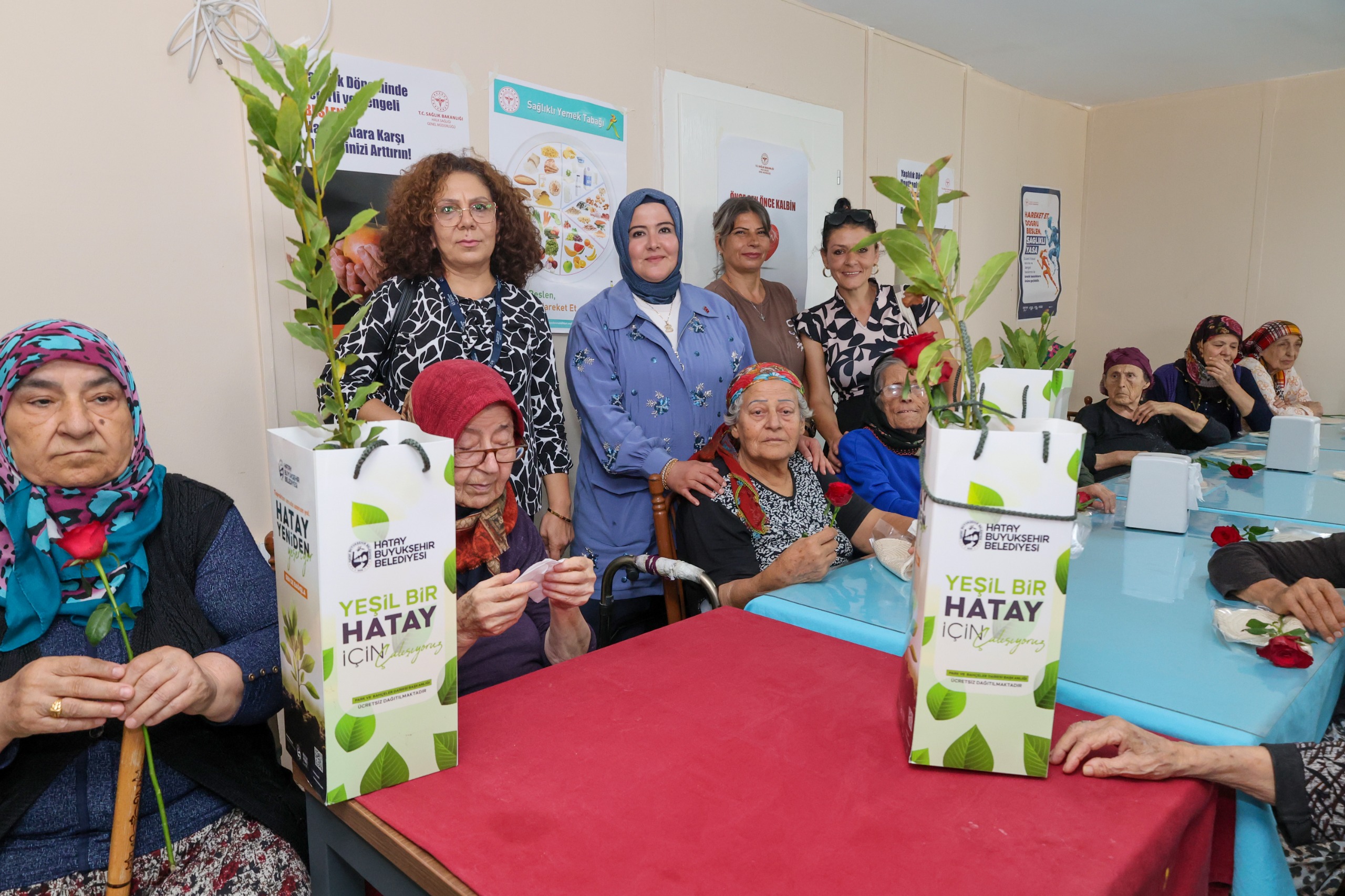 HBB’DEN YAŞLILARA VEFA ZİYARETİ