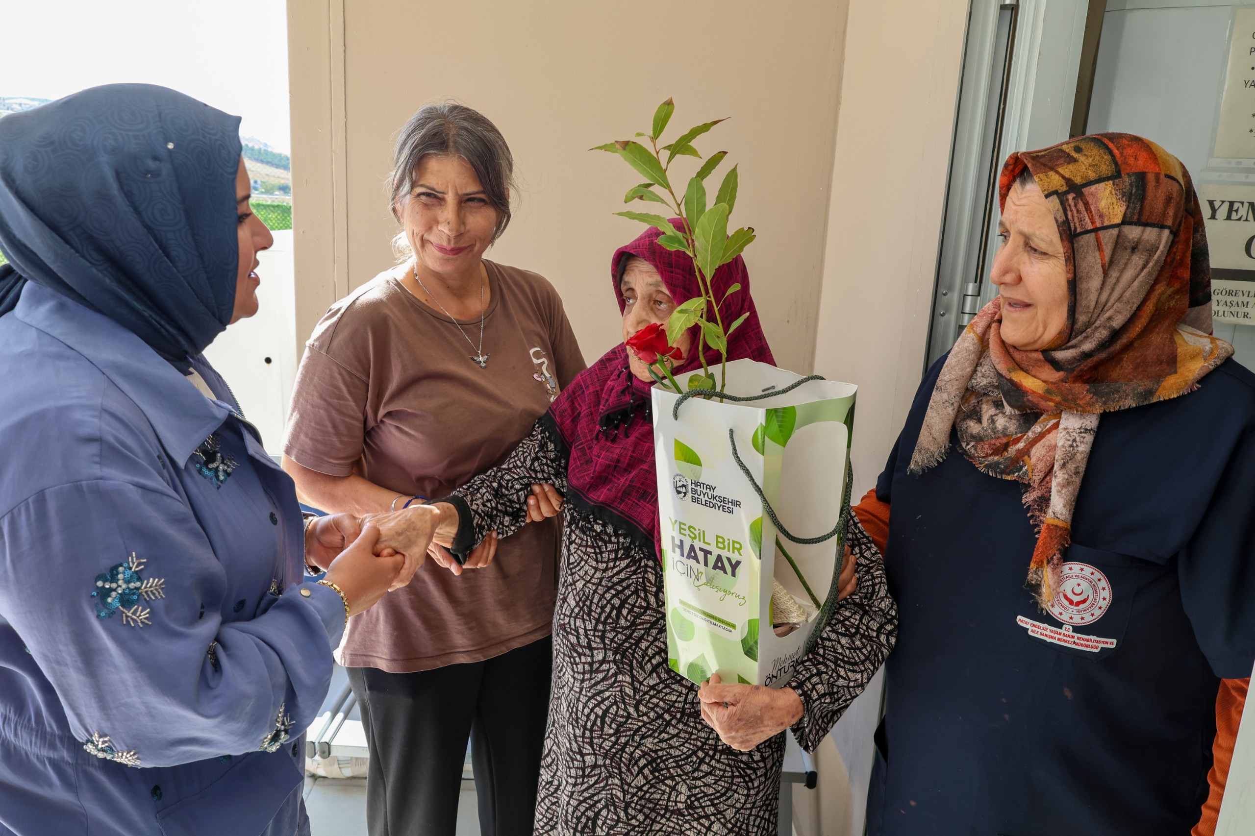 HBB’DEN YAŞLILARA VEFA ZİYARETİ