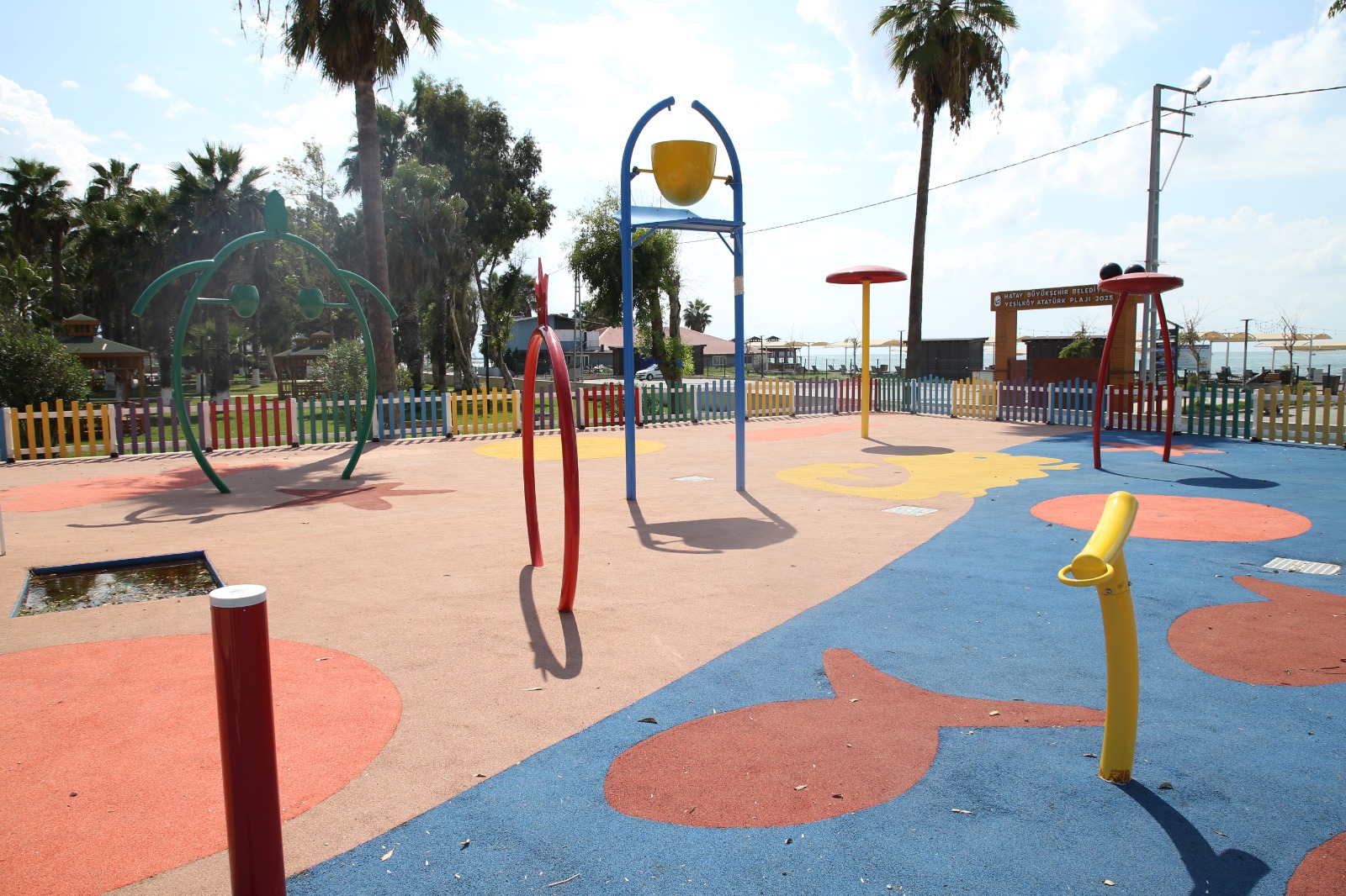 DÖRTYOL YEŞİLKÖY ATATÜRK PARKI MODERN GÖRÜNÜMÜNE KAVUŞTU