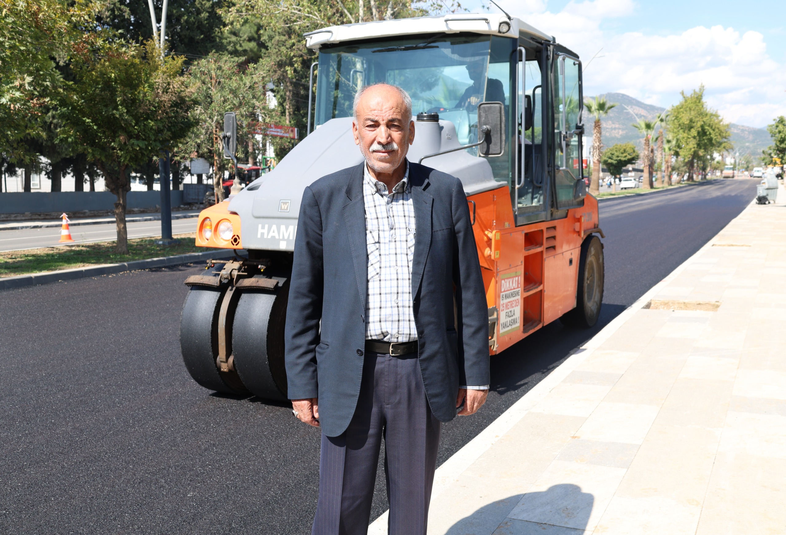 HBB’DEN GİRNE MAHALLESİNDE BETON ASFALT ÇALIŞMASI