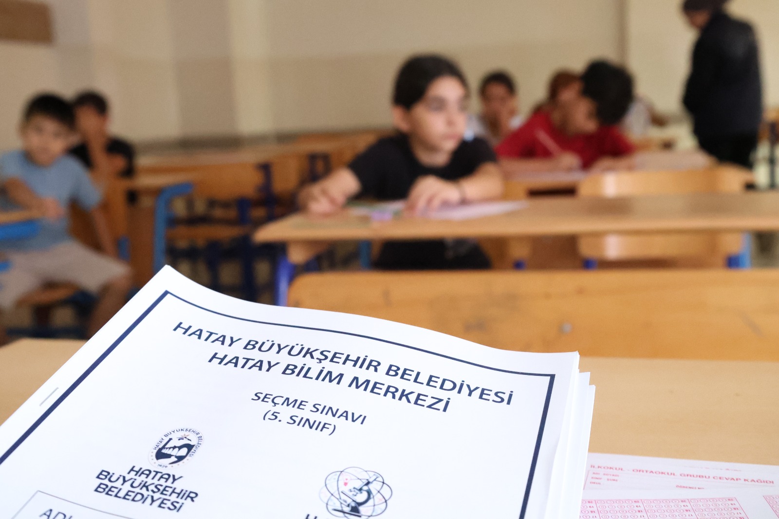 HBB BİLİM MERKEZİ ÖĞRENCİ SEÇME SINAVI YAPILDI