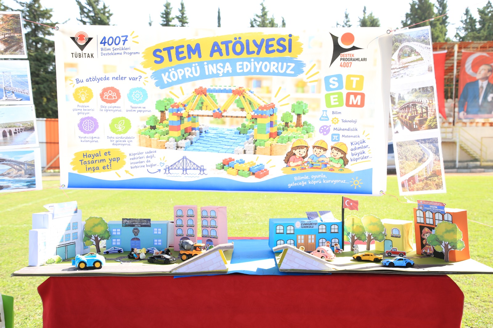 ERZİN BİLİM ŞENLİĞİNDE, 32 ATÖLYENİN PROJESİ SERGİLENDİ