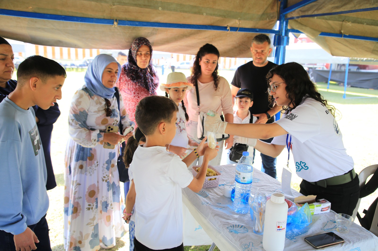 ERZİN BİLİM ŞENLİĞİNDE, 32 ATÖLYENİN PROJESİ SERGİLENDİ
