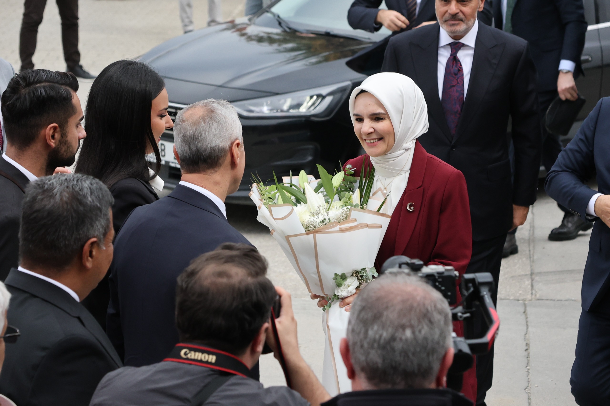 BAKAN MAHİNUR ÖZDEMİR HMKÜ AKADEMİK YIL AÇILIŞ TÖRENİNE KATILDI