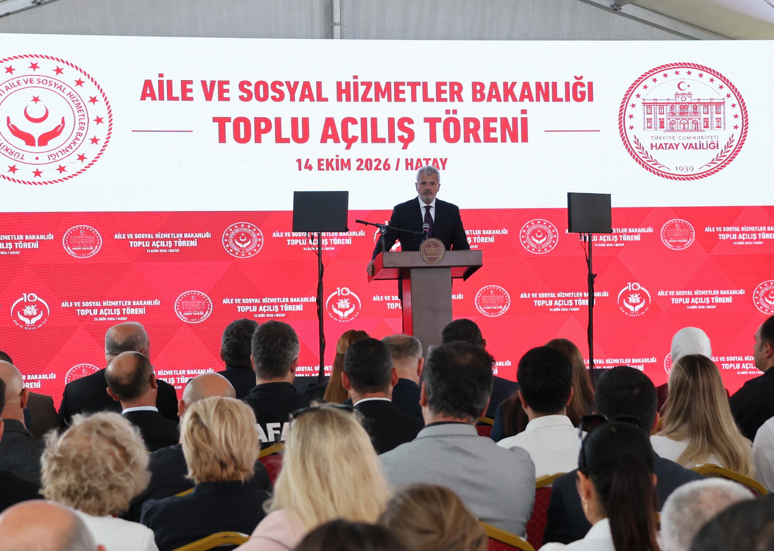 BAKAN MAHİNUR ÖZDEMİR GÖKTAŞ, SOSYAL HİZMET TESİSLERİNİ AÇTI