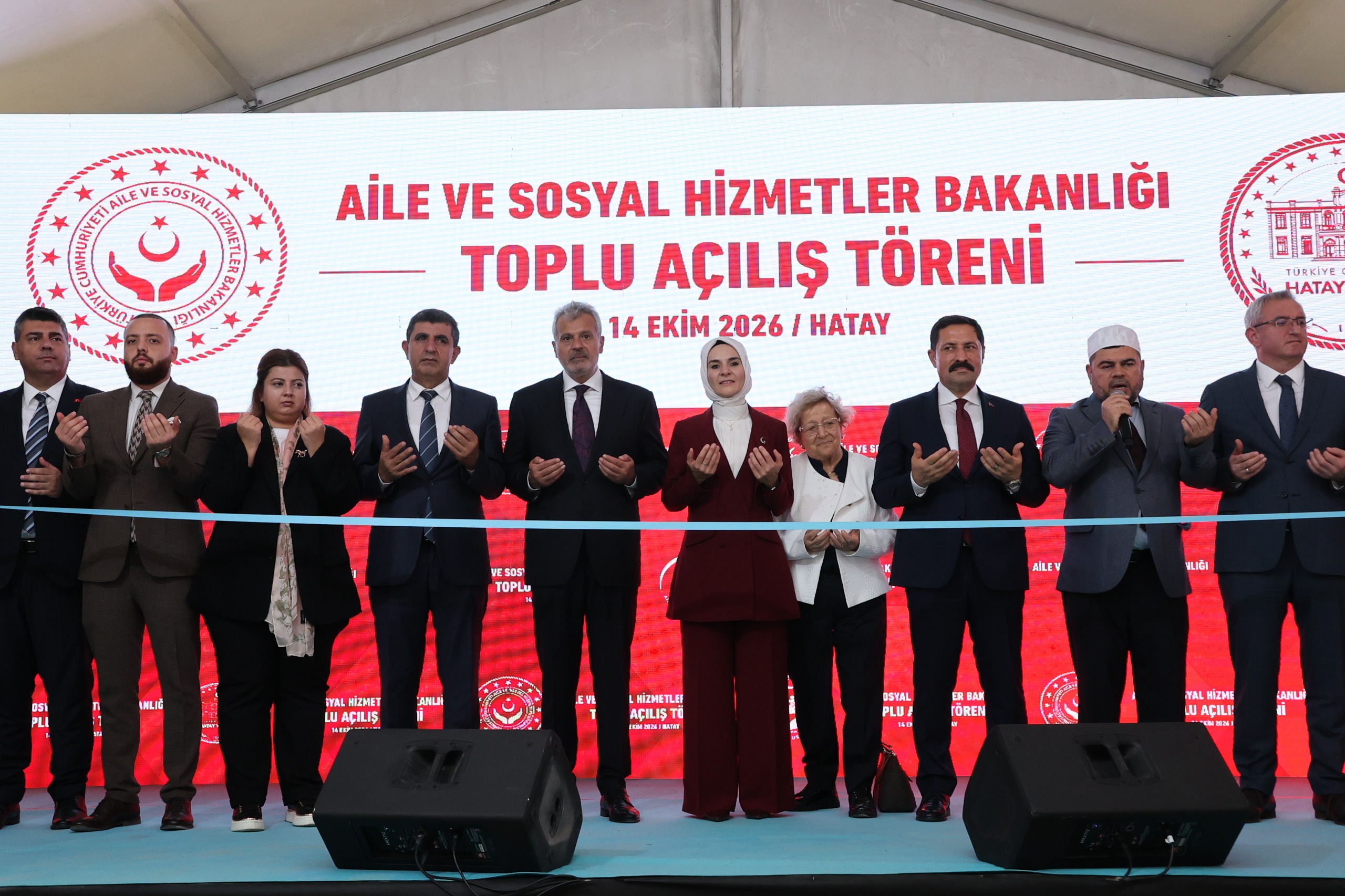 BAKAN MAHİNUR ÖZDEMİR GÖKTAŞ, SOSYAL HİZMET TESİSLERİNİ AÇTI