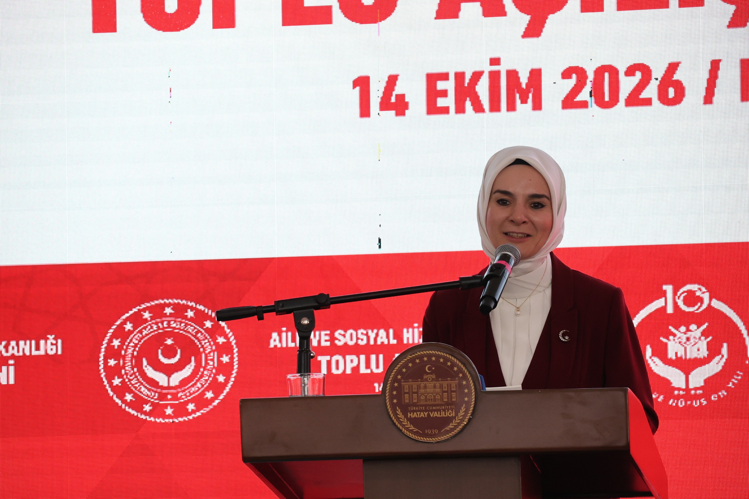 BAKAN MAHİNUR ÖZDEMİR GÖKTAŞ, SOSYAL HİZMET TESİSLERİNİ AÇTI