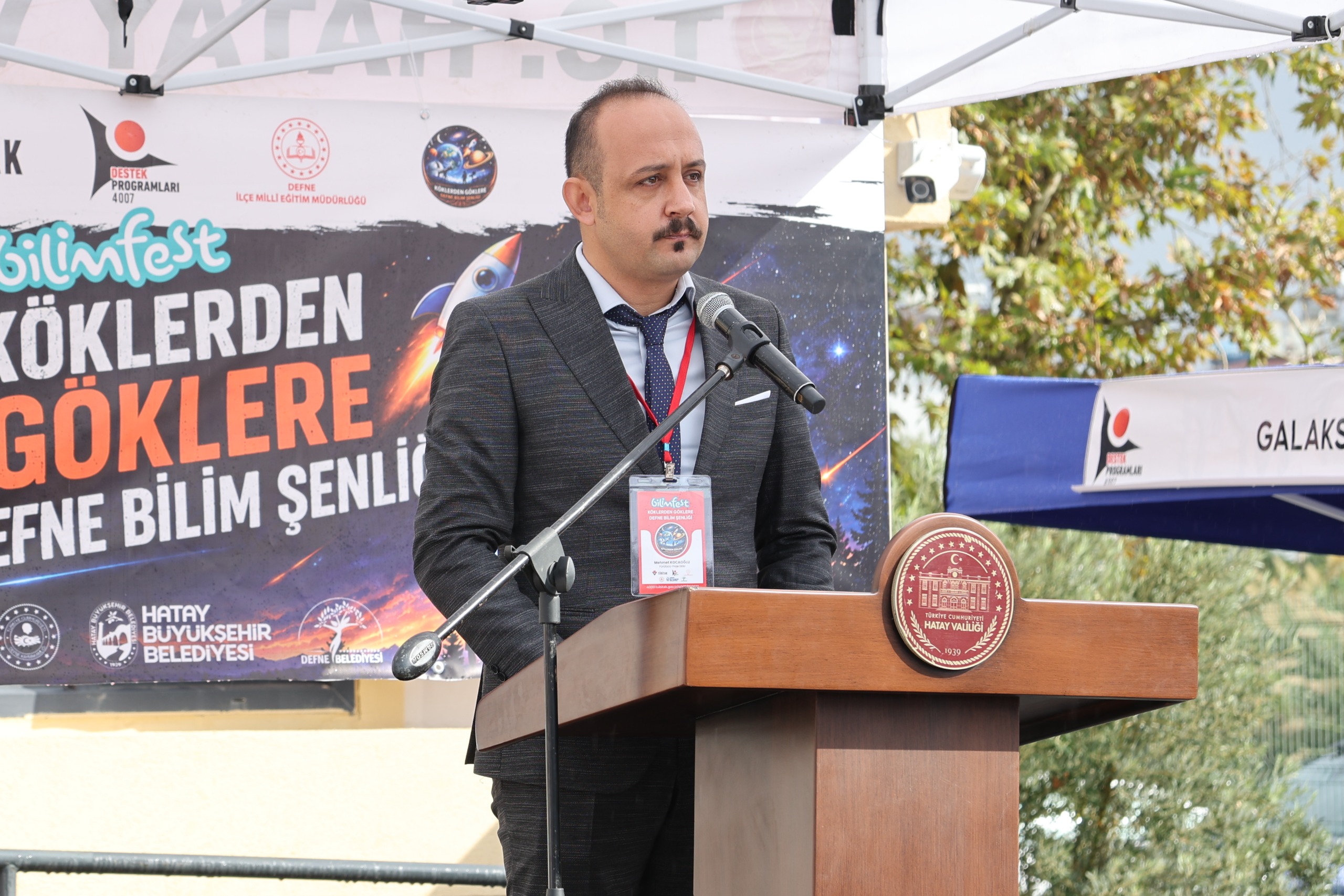 TÜBİTAK 4007 KÖKLERDEN GÖKLERE DEFNE BİLİM ŞENLİĞİ DEFNE’DE BAŞLADI