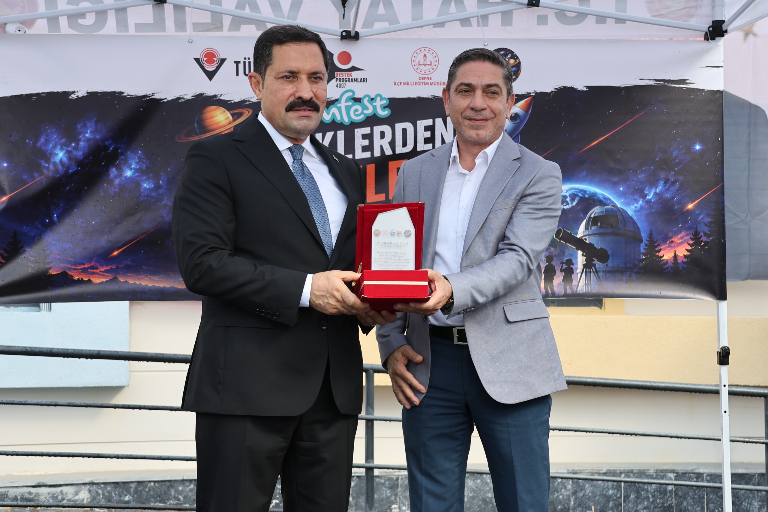 TÜBİTAK 4007 KÖKLERDEN GÖKLERE DEFNE BİLİM ŞENLİĞİ DEFNE’DE BAŞLADI