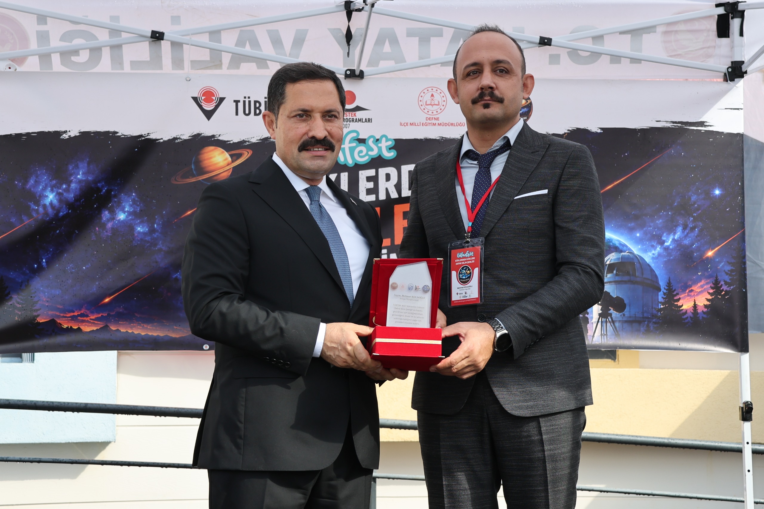 TÜBİTAK 4007 KÖKLERDEN GÖKLERE DEFNE BİLİM ŞENLİĞİ DEFNE’DE BAŞLADI