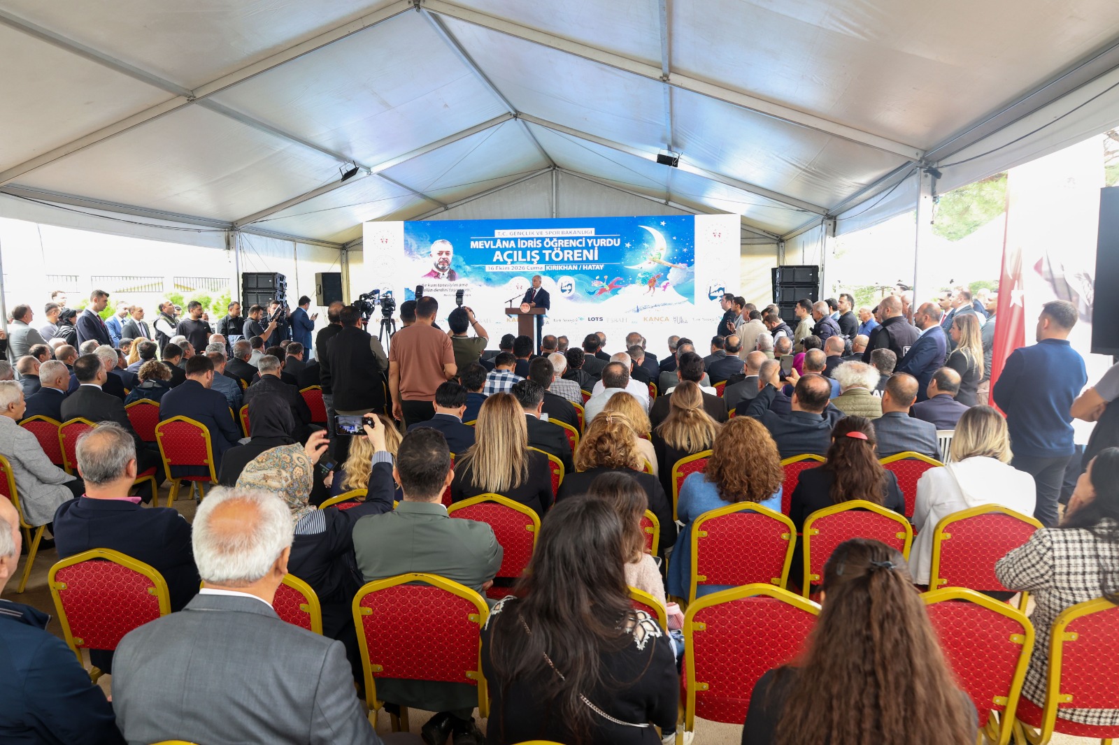 MEVLÂNA İDRİS KIZ ÖĞRENCİ YURDU KIRIKHAN’DA TÖRENLE HİZMETE AÇILDI