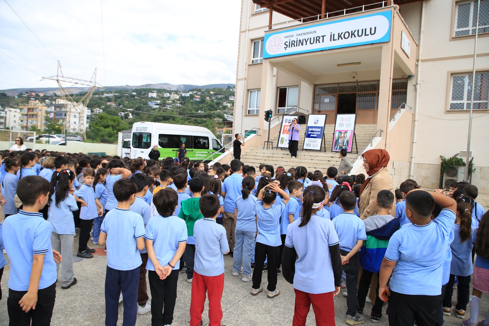 HBB, İSKENDERUN’DA ÇOCUKLARA TRAFİK EĞİTİMİ VERDİ