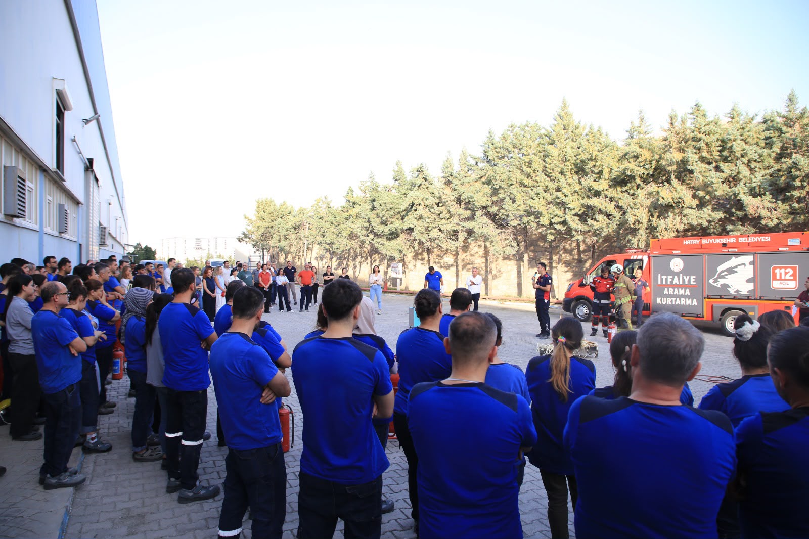 HBB, EĞİTİM VE TATBİKATLARLA YANGIN BİLİNCİ OLUŞTURUYOR