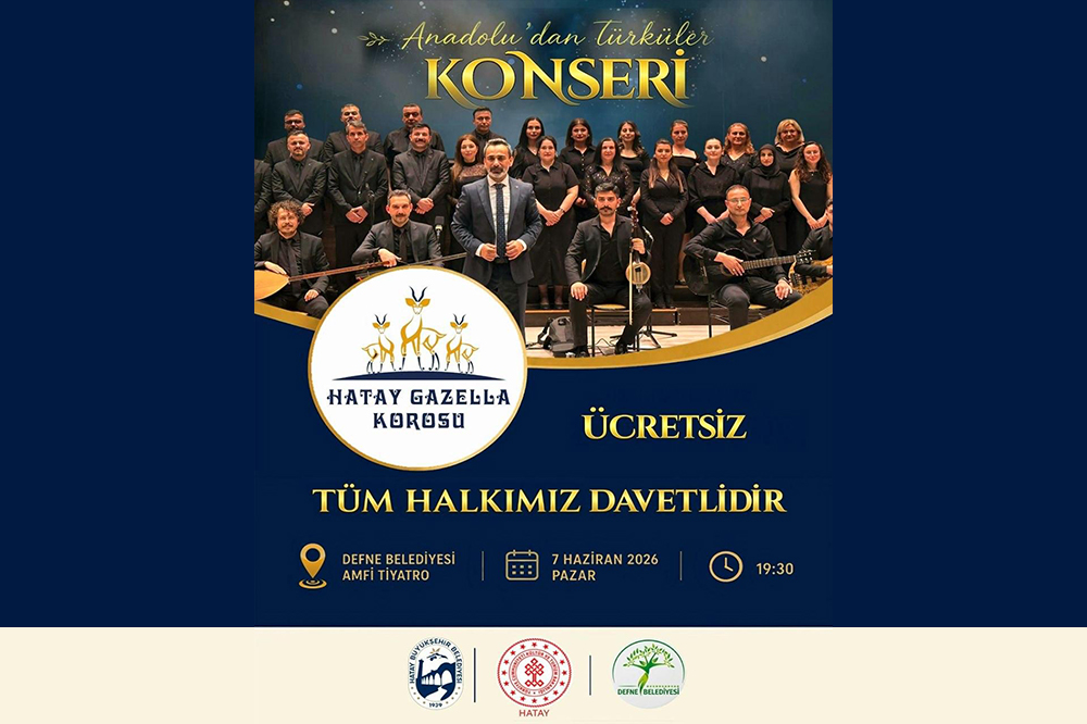 HBB HATAY GAZELLA KOROSU DEFNE’DE SANATSEVERLERLE BULUŞUYOR