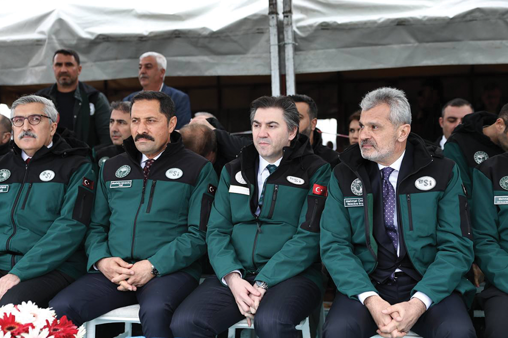 BAŞKAN ÖNTÜRK, TARIMA CAN SUYU OLACAK TESİSİN AÇILIŞINA KATILDI